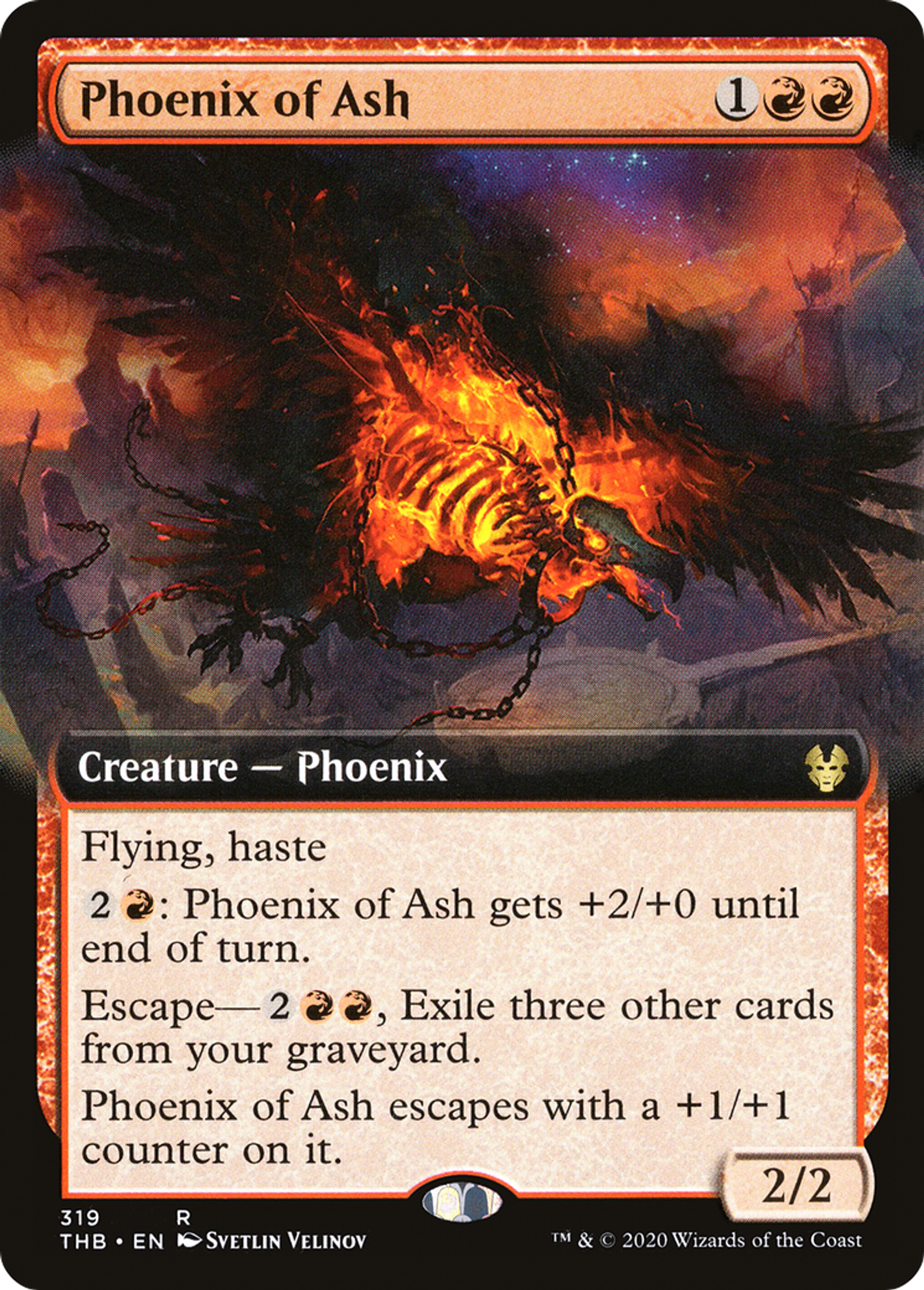 Phoenix of Ash — Theros Beyond Death — Magic: The Gathering