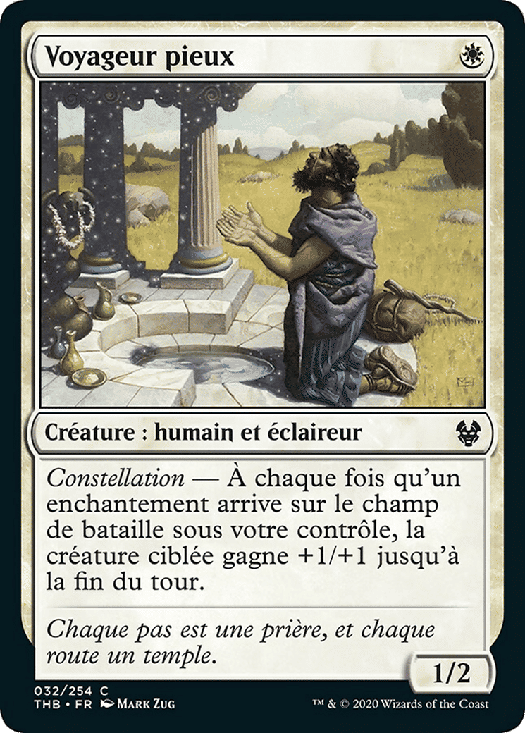 Voyageur pieux — Theros Beyond Death — Magic: The Gathering