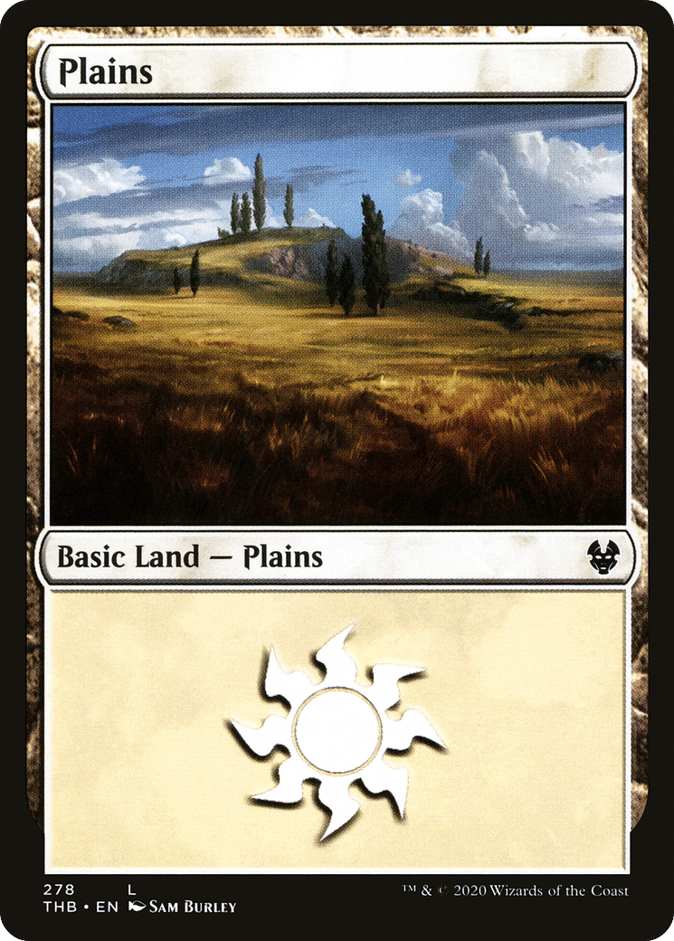 Plains — Theros Beyond Death — Magic: The Gathering