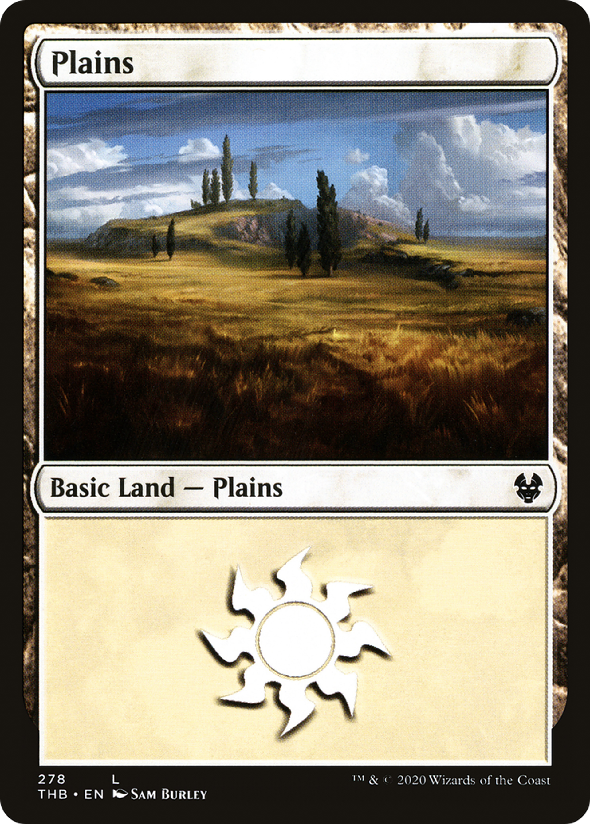 Plaine — Theros Beyond Death — Magic: The Gathering
