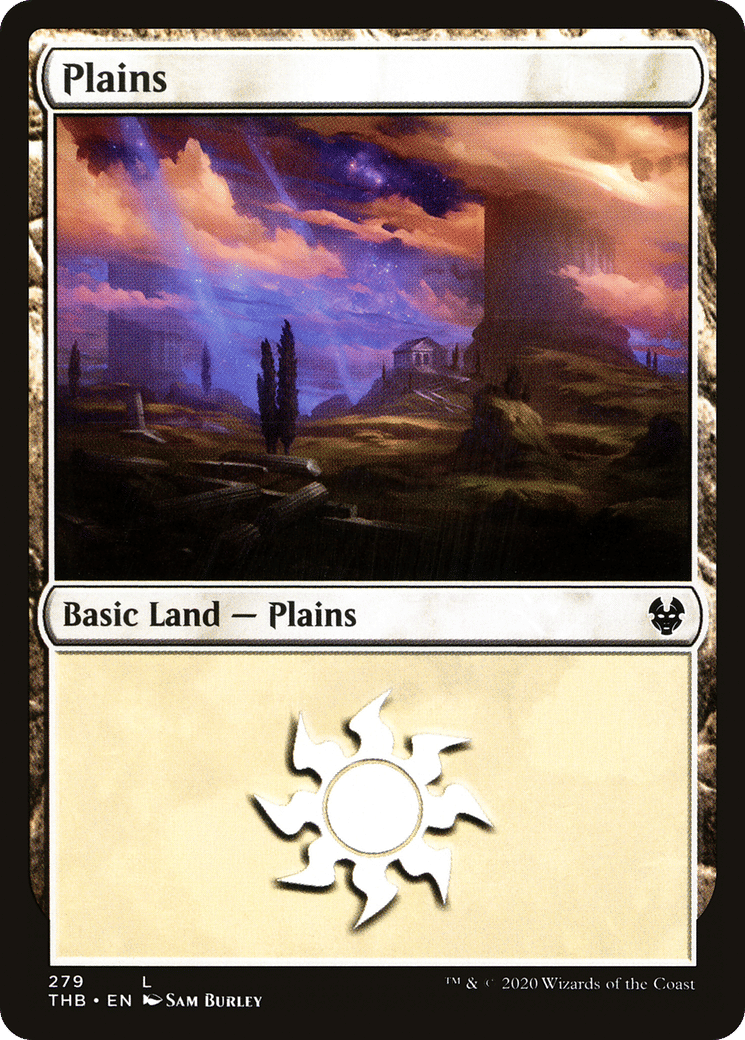 Plains — Theros Beyond Death — Magic: The Gathering