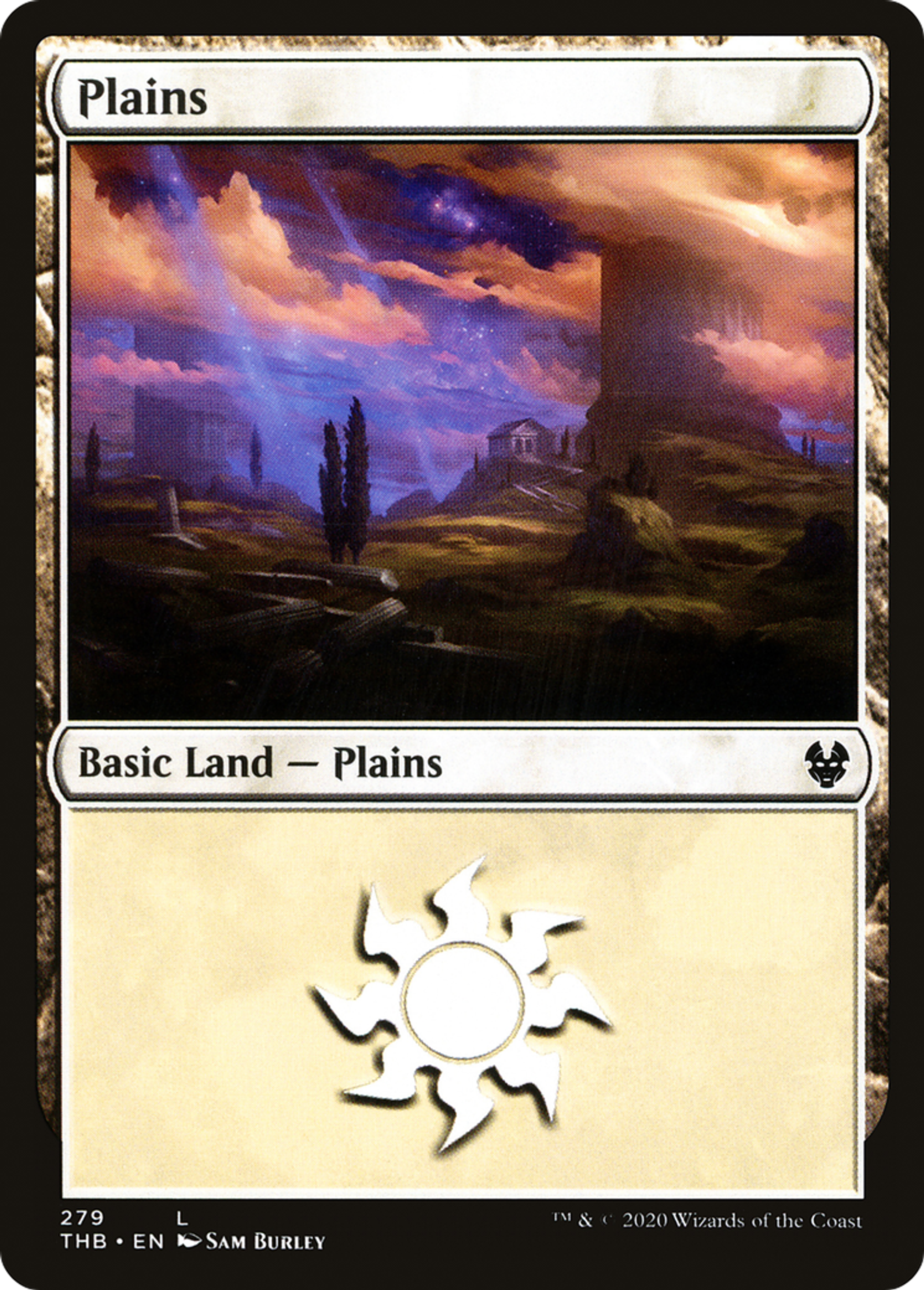 Plaine — Theros Beyond Death — Magic: The Gathering