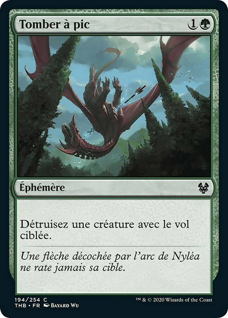 Tomber à pic — Theros Beyond Death — Magic: The Gathering