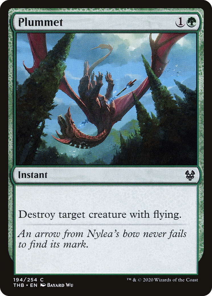 Plummet — Theros Beyond Death — Magic: The Gathering