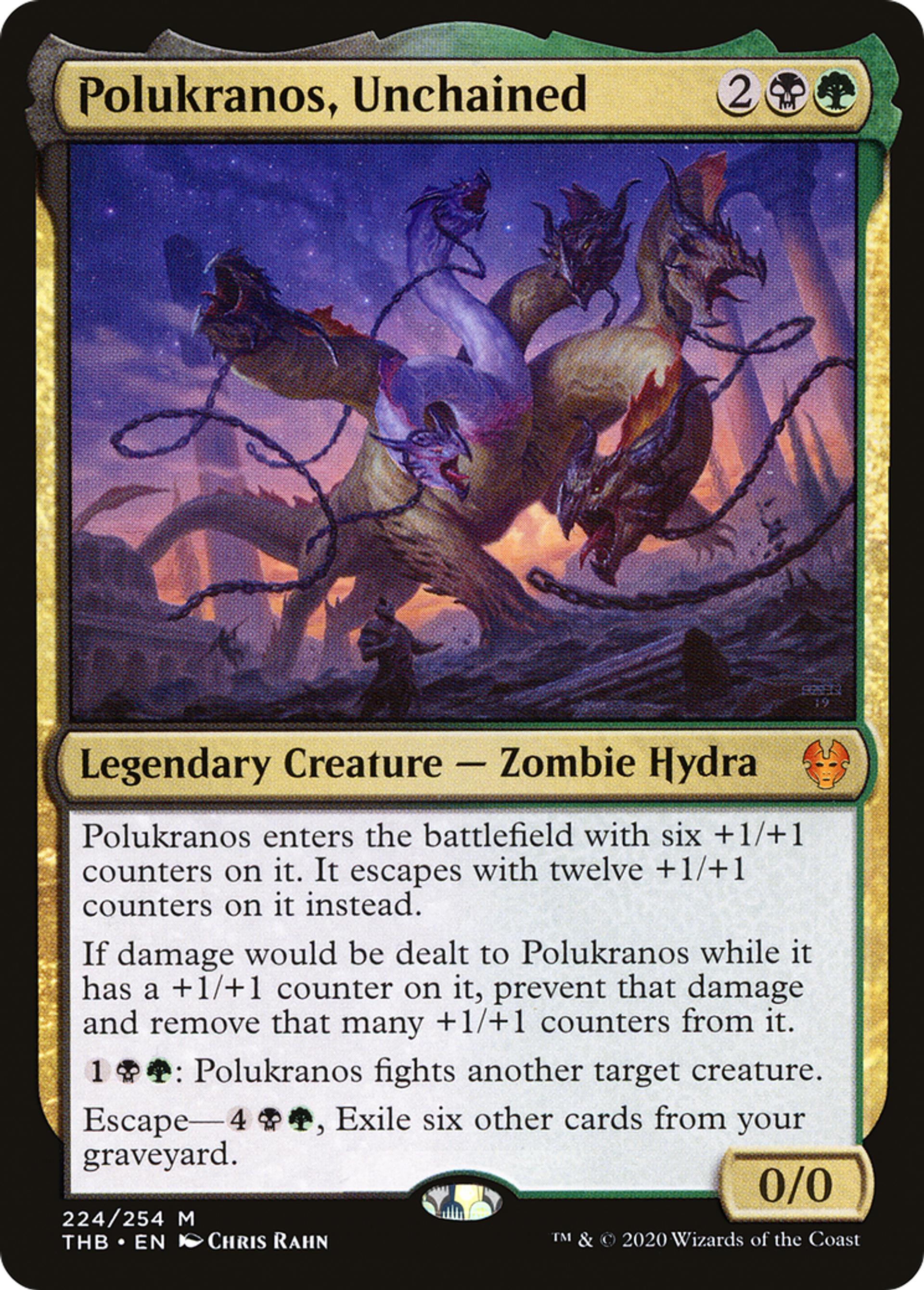 Polukranos, libéré — Theros Beyond Death — Magic: The Gathering