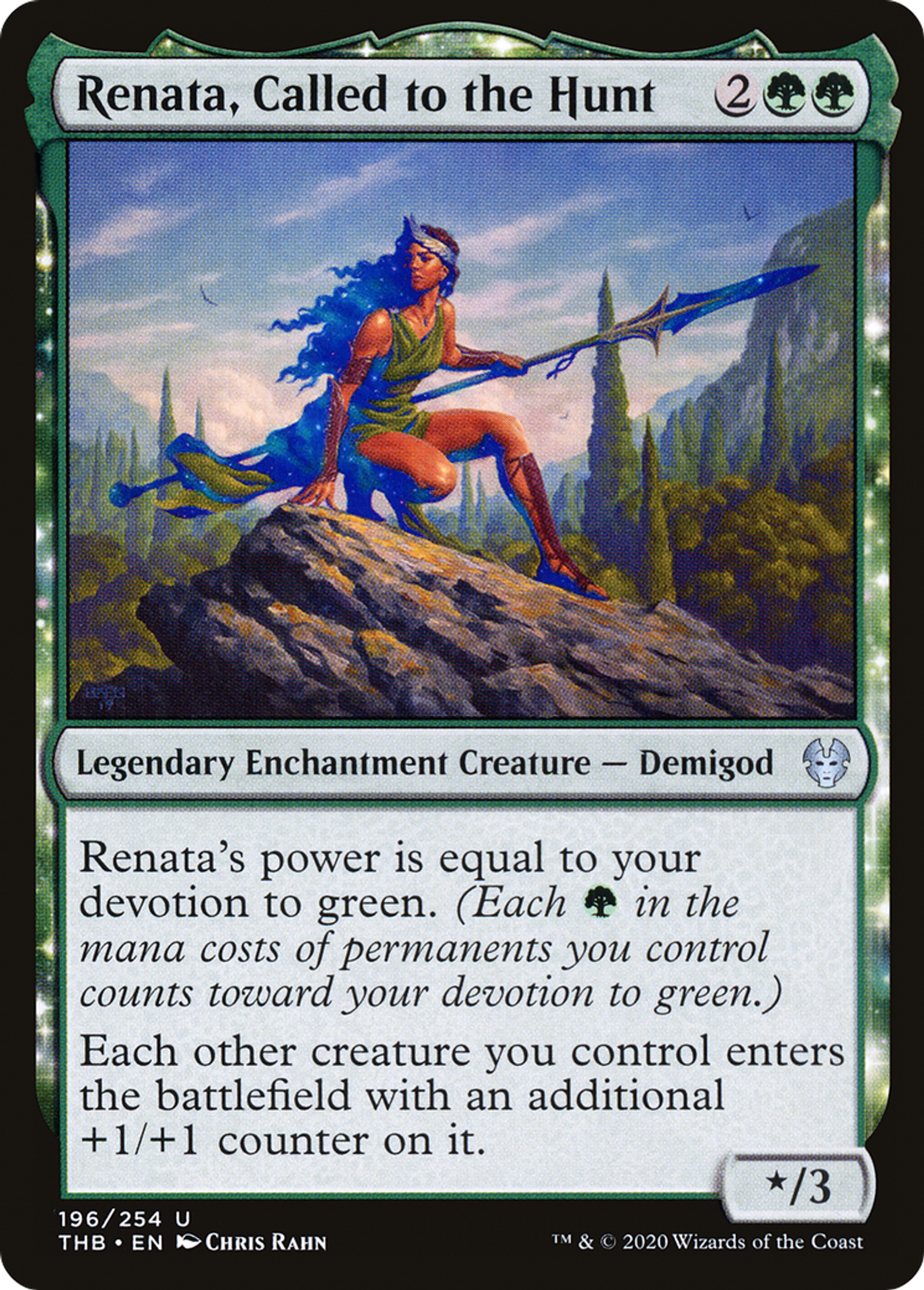 Renata, Called to the Hunt — Theros Beyond Death — Magic: The Gathering