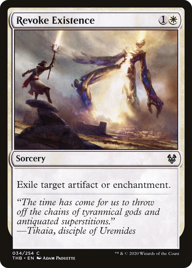 Revoke Existence — Theros Beyond Death — Magic: The Gathering