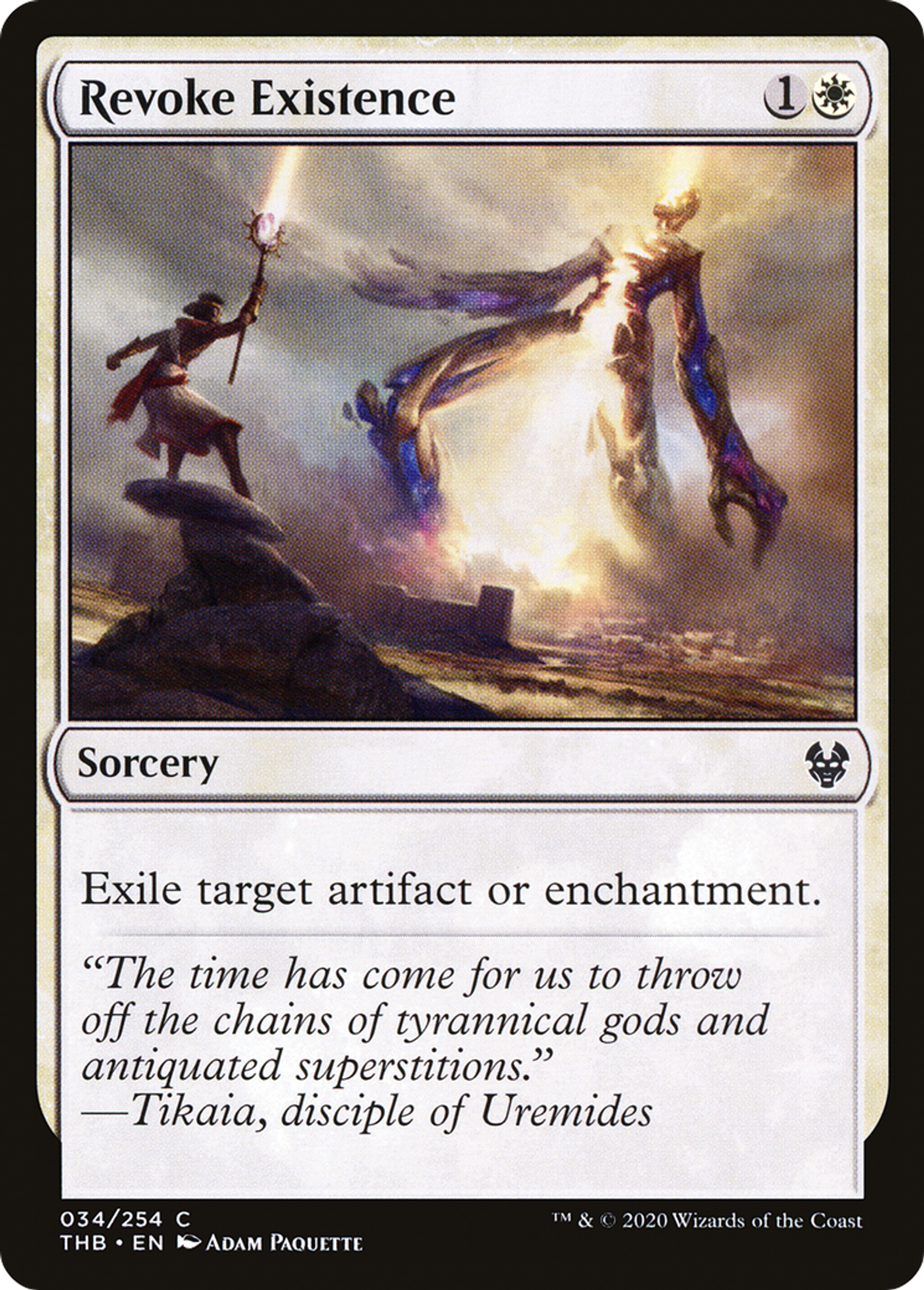 Revoke Existence — Theros Beyond Death — Magic: The Gathering