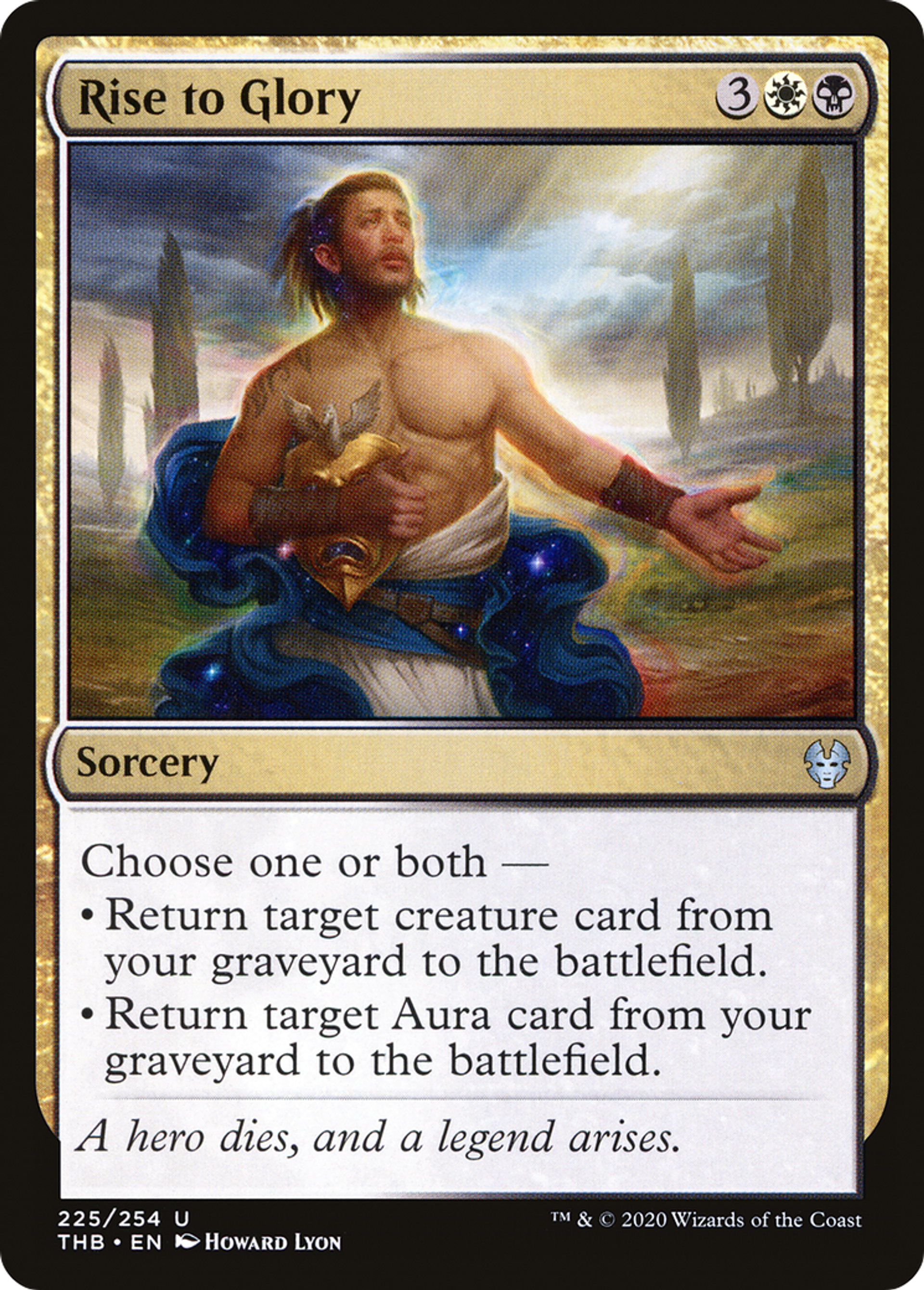 Ascension vers la gloire — Theros Beyond Death — Magic: The Gathering