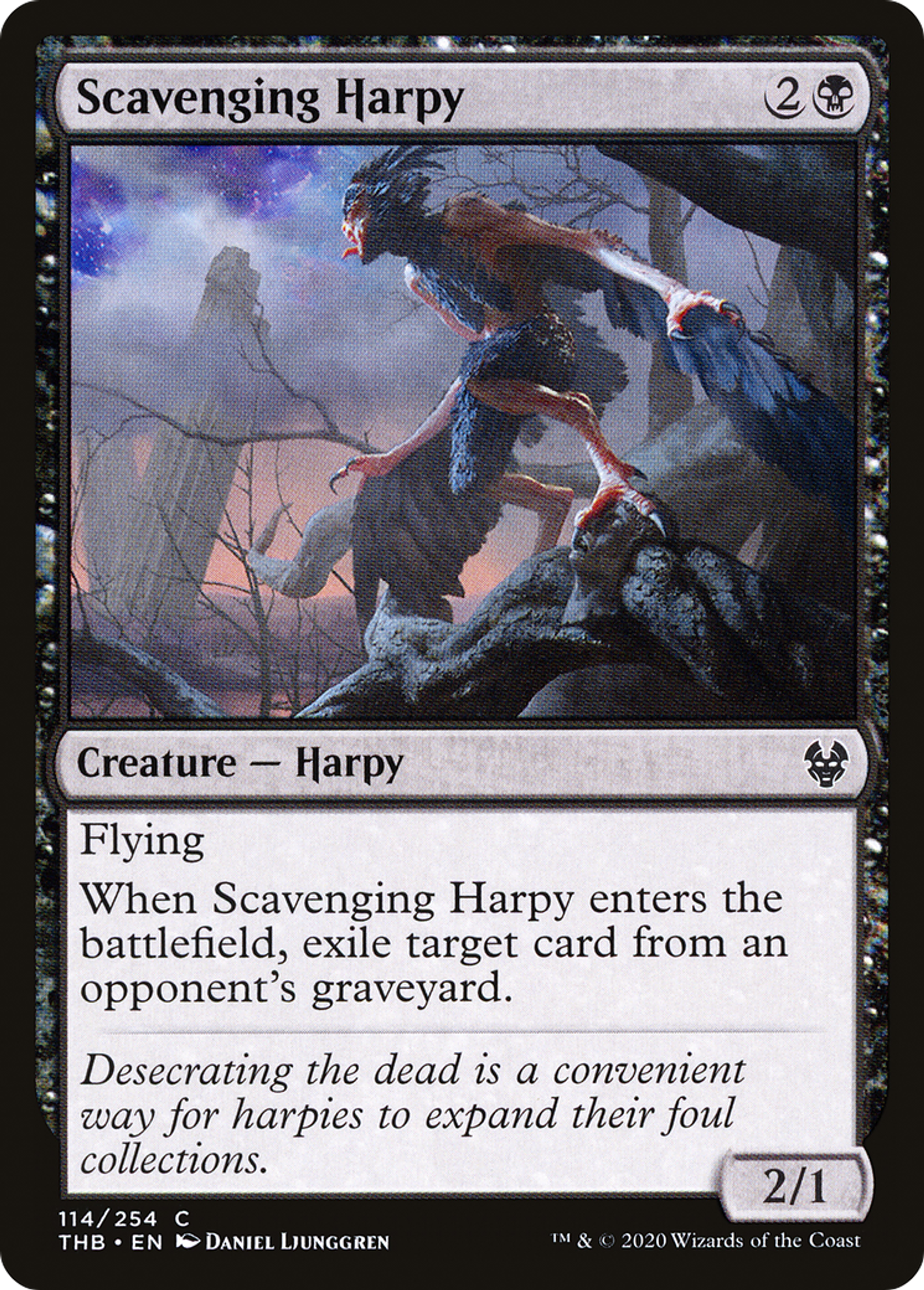 Scavenging Harpy — Theros Beyond Death — Magic: The Gathering