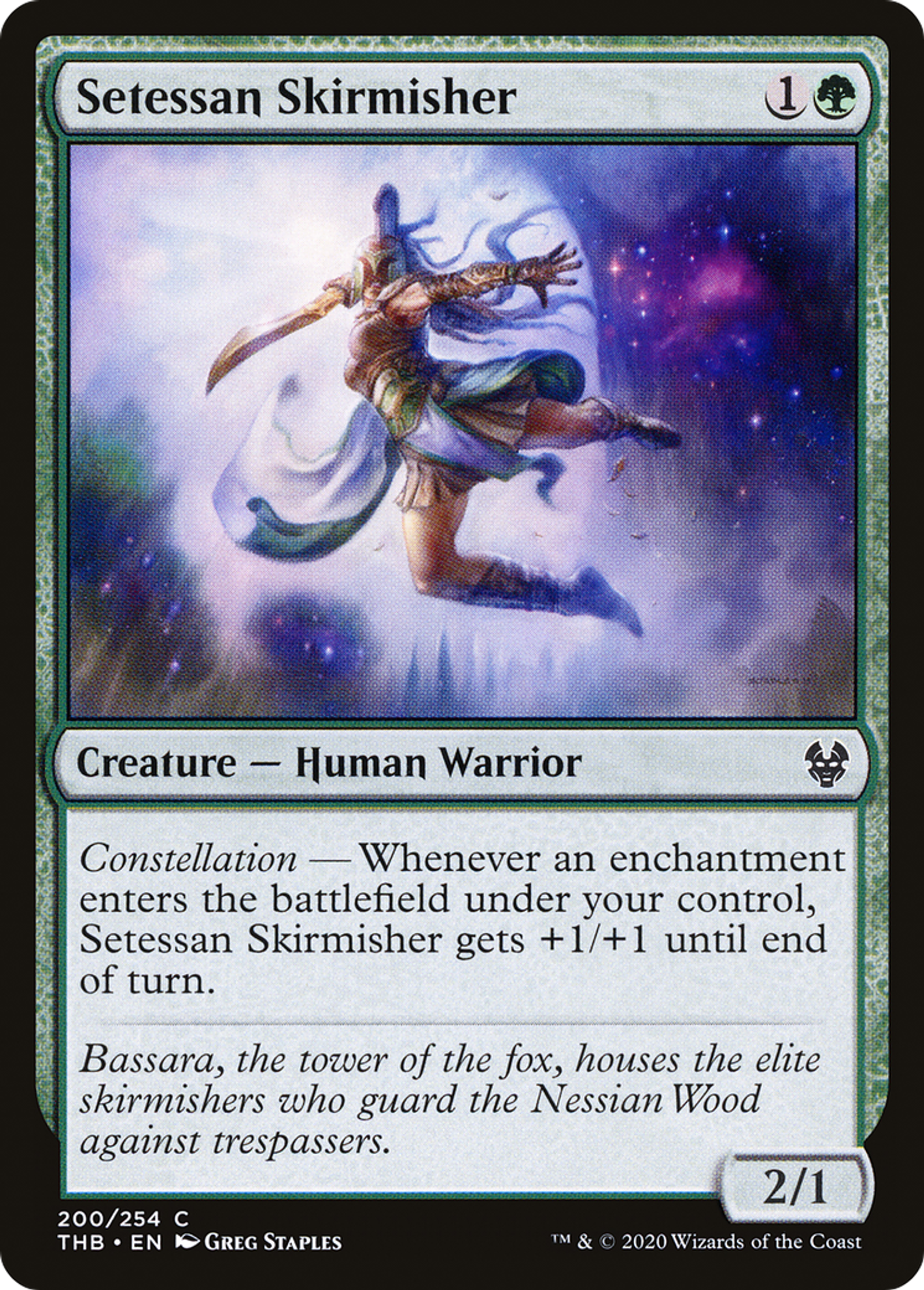 Setessan Skirmisher — Theros Beyond Death — Magic: The Gathering