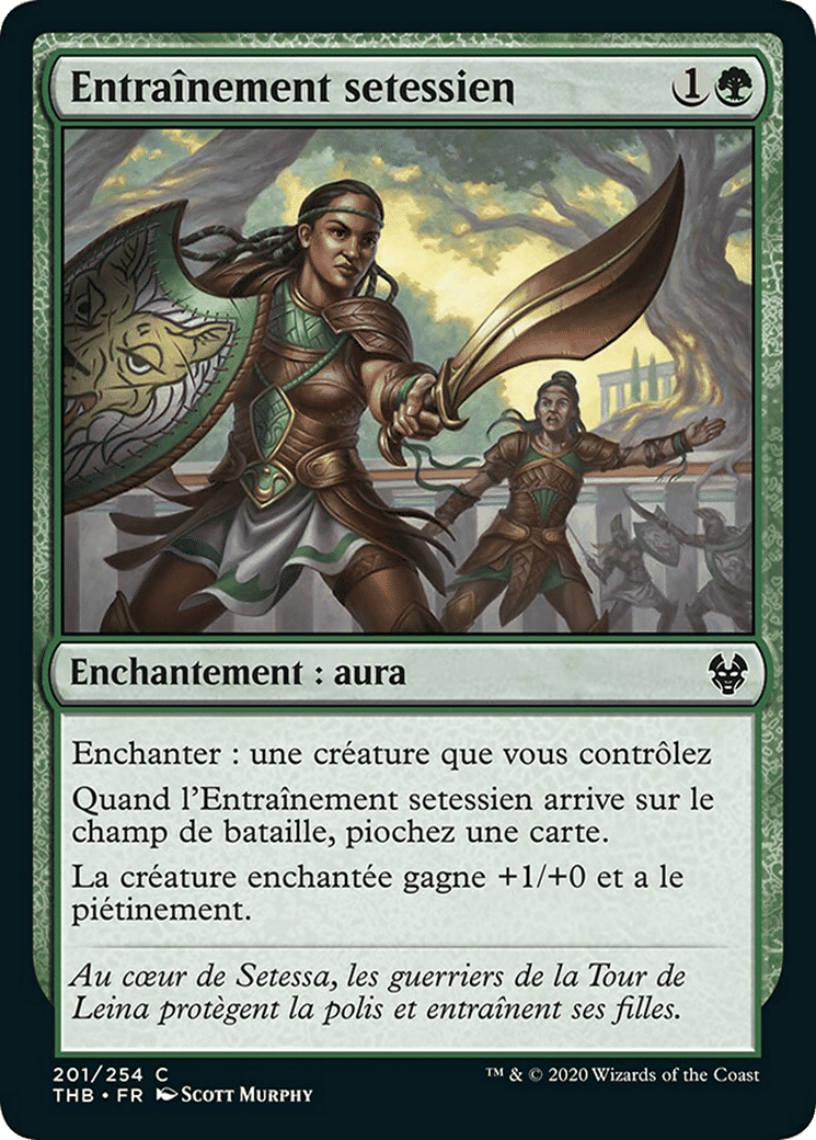 Entraînement setessien — Theros Beyond Death — Magic: The Gathering