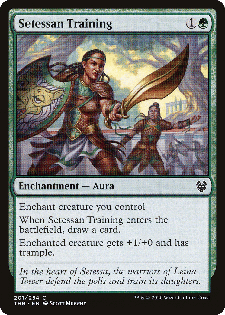 Setessan Training — Theros Beyond Death — Magic: The Gathering