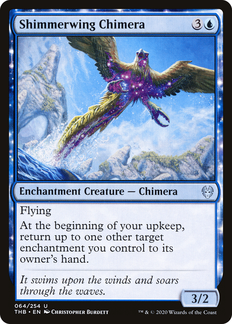 Shimmerwing Chimera — Theros Beyond Death — Magic: The Gathering
