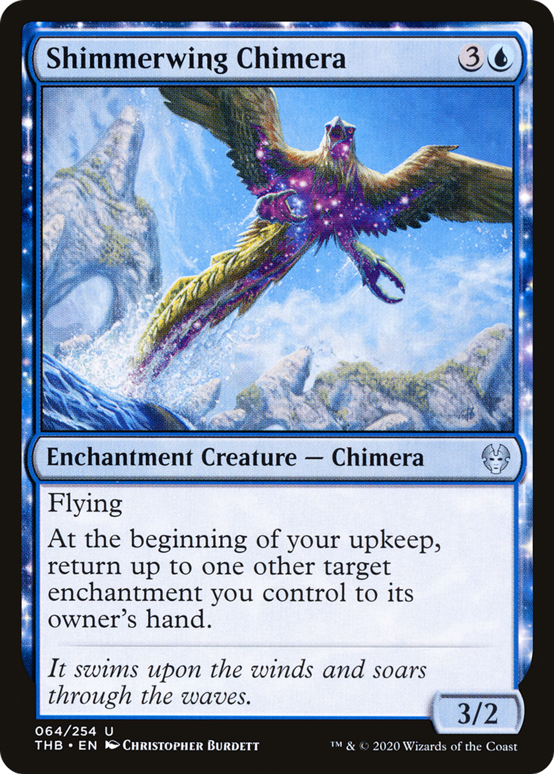 Shimmerwing Chimera — Theros Beyond Death — Magic: The Gathering