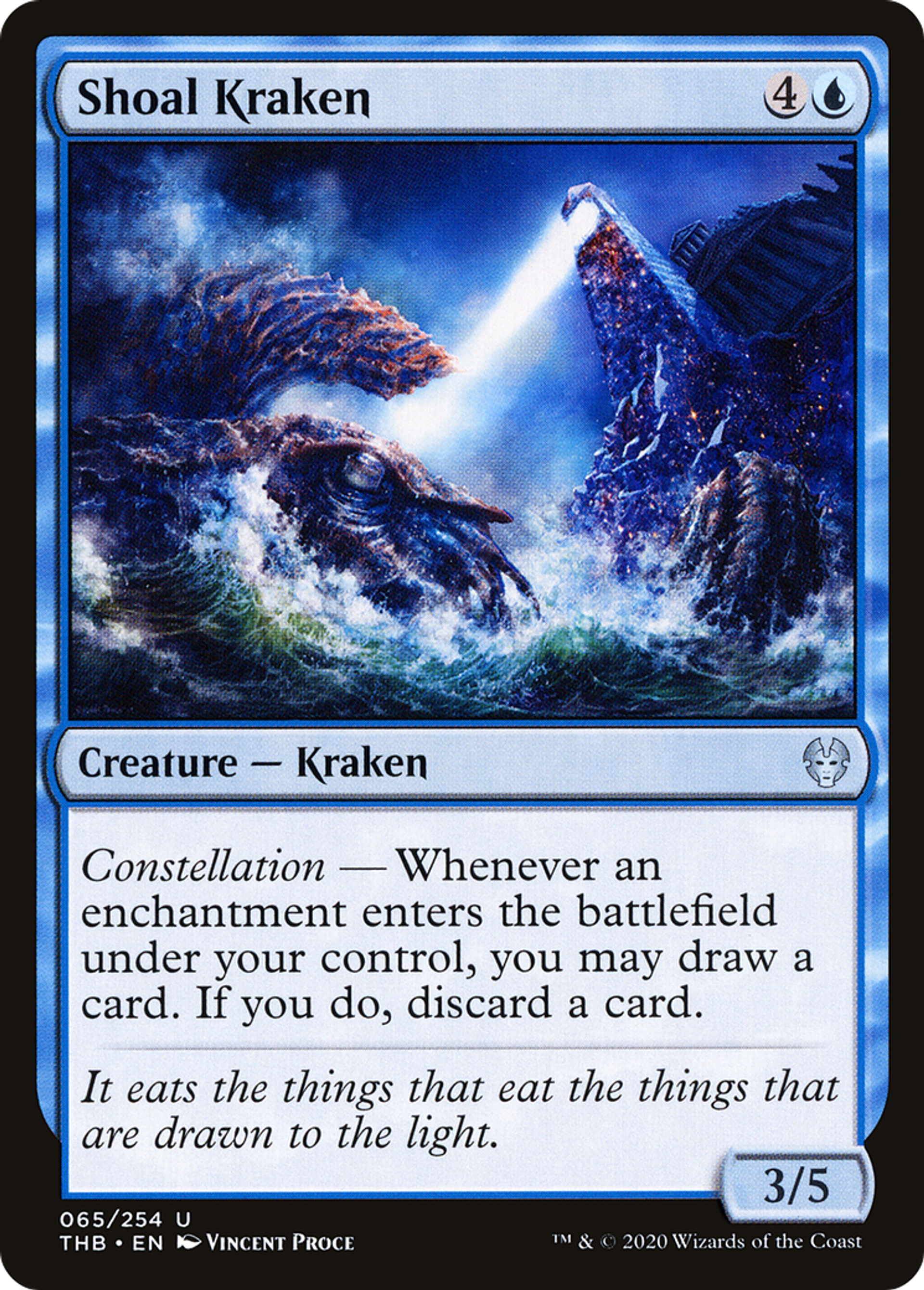 Shoal Kraken — Theros Beyond Death — Magic: The Gathering