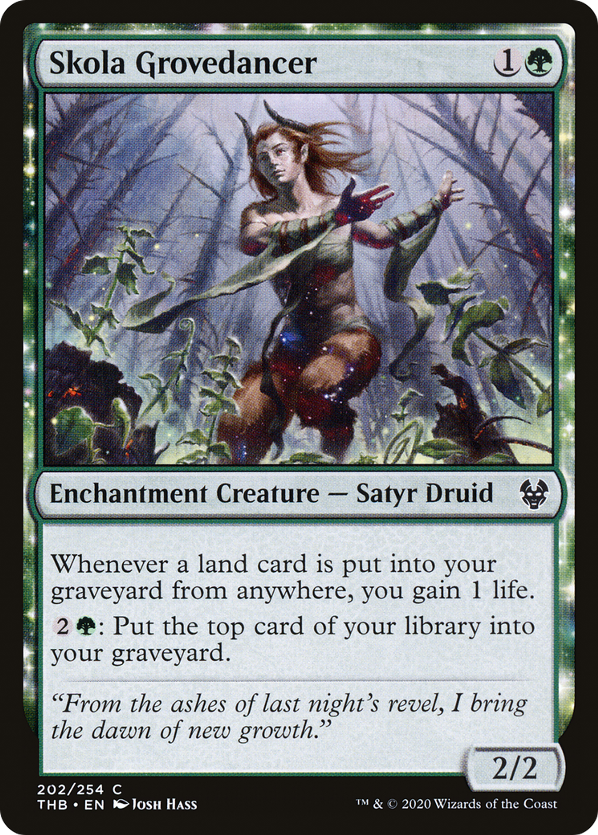 Skola Grovedancer — Theros Beyond Death — Magic: The Gathering
