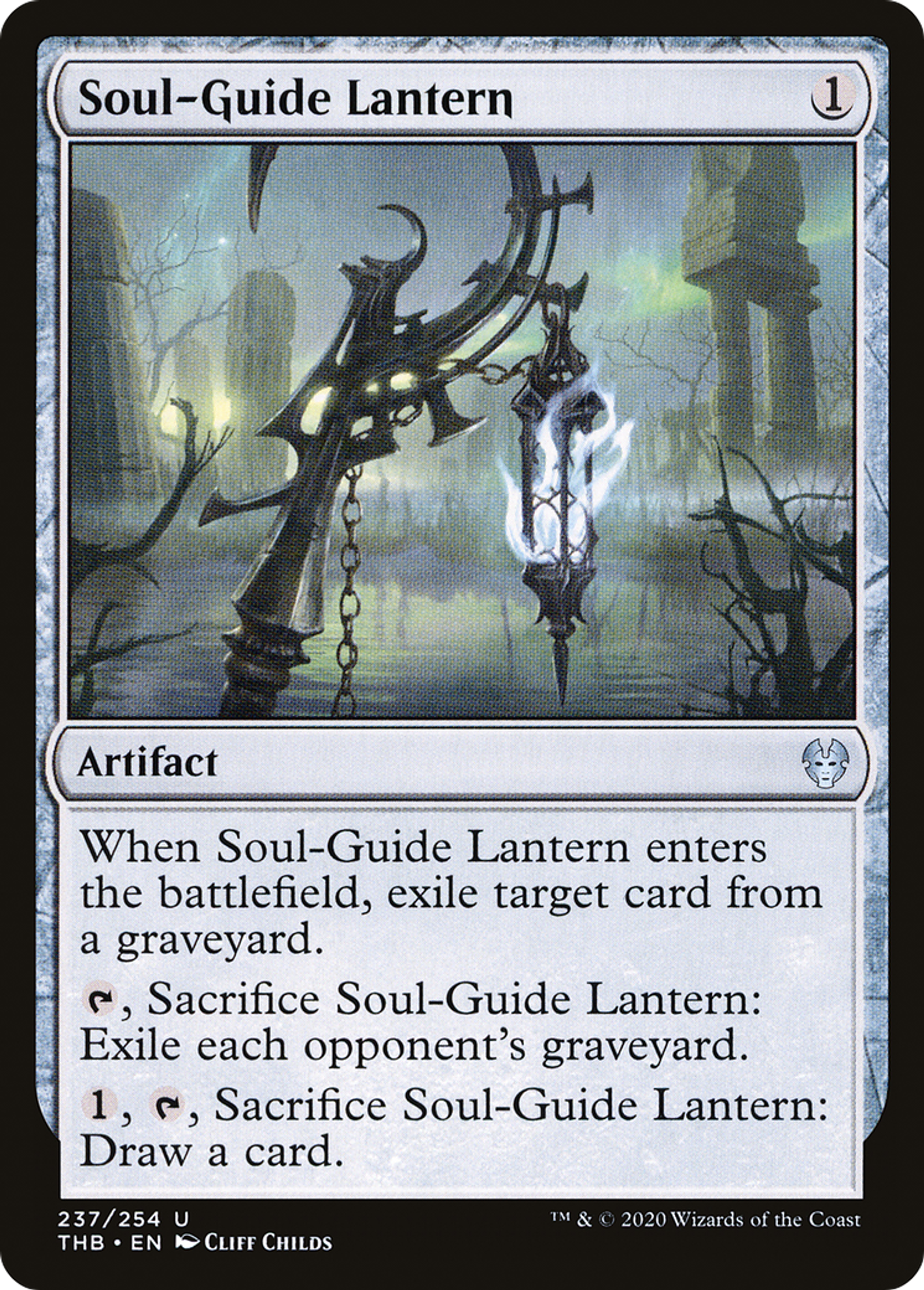 Lanterne guide-âmes — Theros Beyond Death — Magic: The Gathering