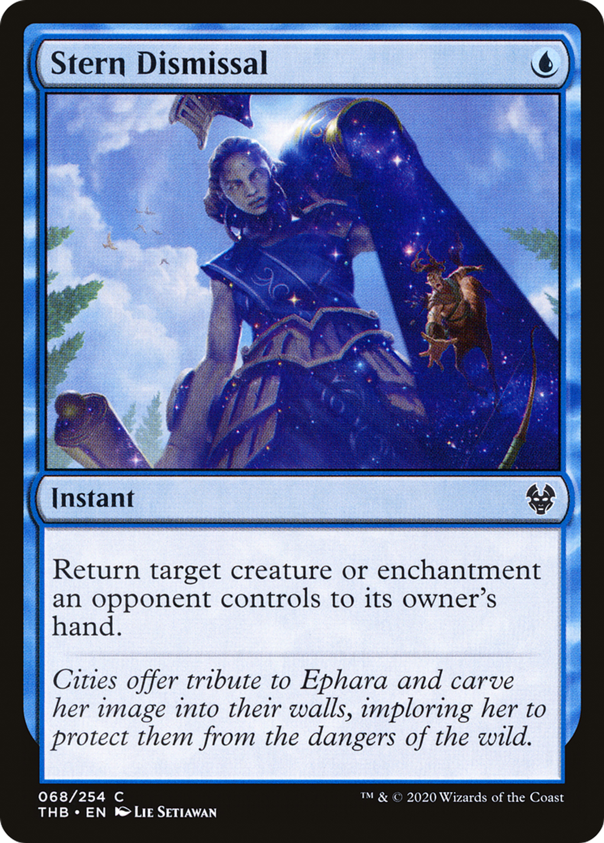 Stern Dismissal — Theros Beyond Death — Magic: The Gathering