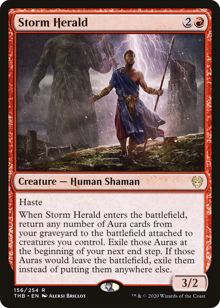 Storm Herald — Theros Beyond Death — Magic: The Gathering