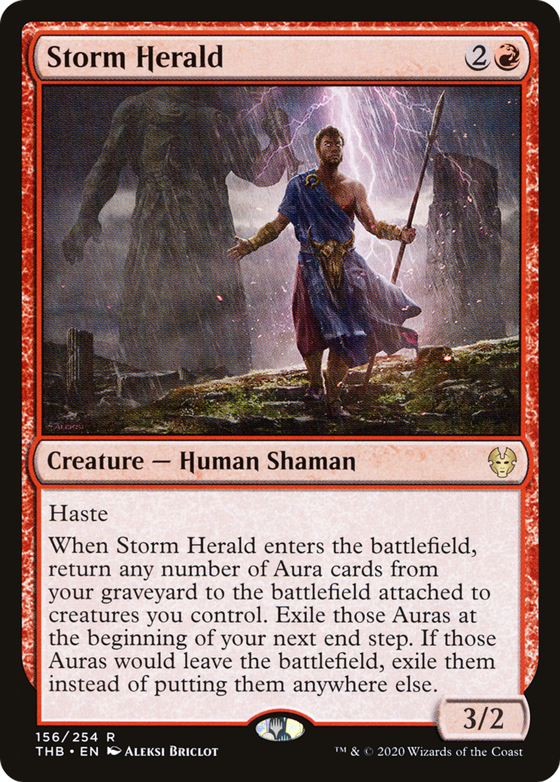Storm Herald — Theros Beyond Death — Magic: The Gathering