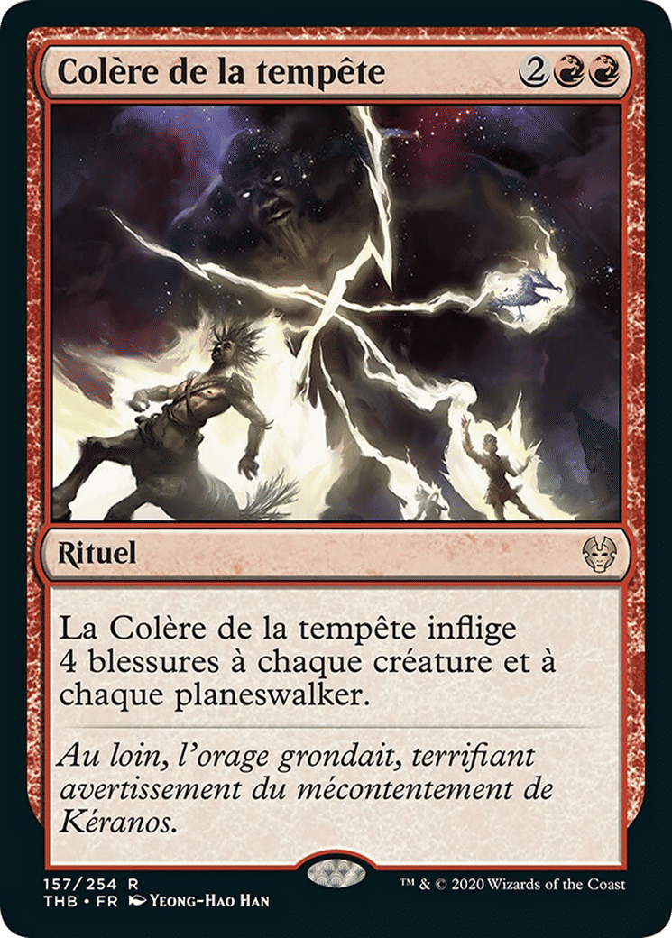 Colère de la tempête — Theros Beyond Death — Magic: The Gathering