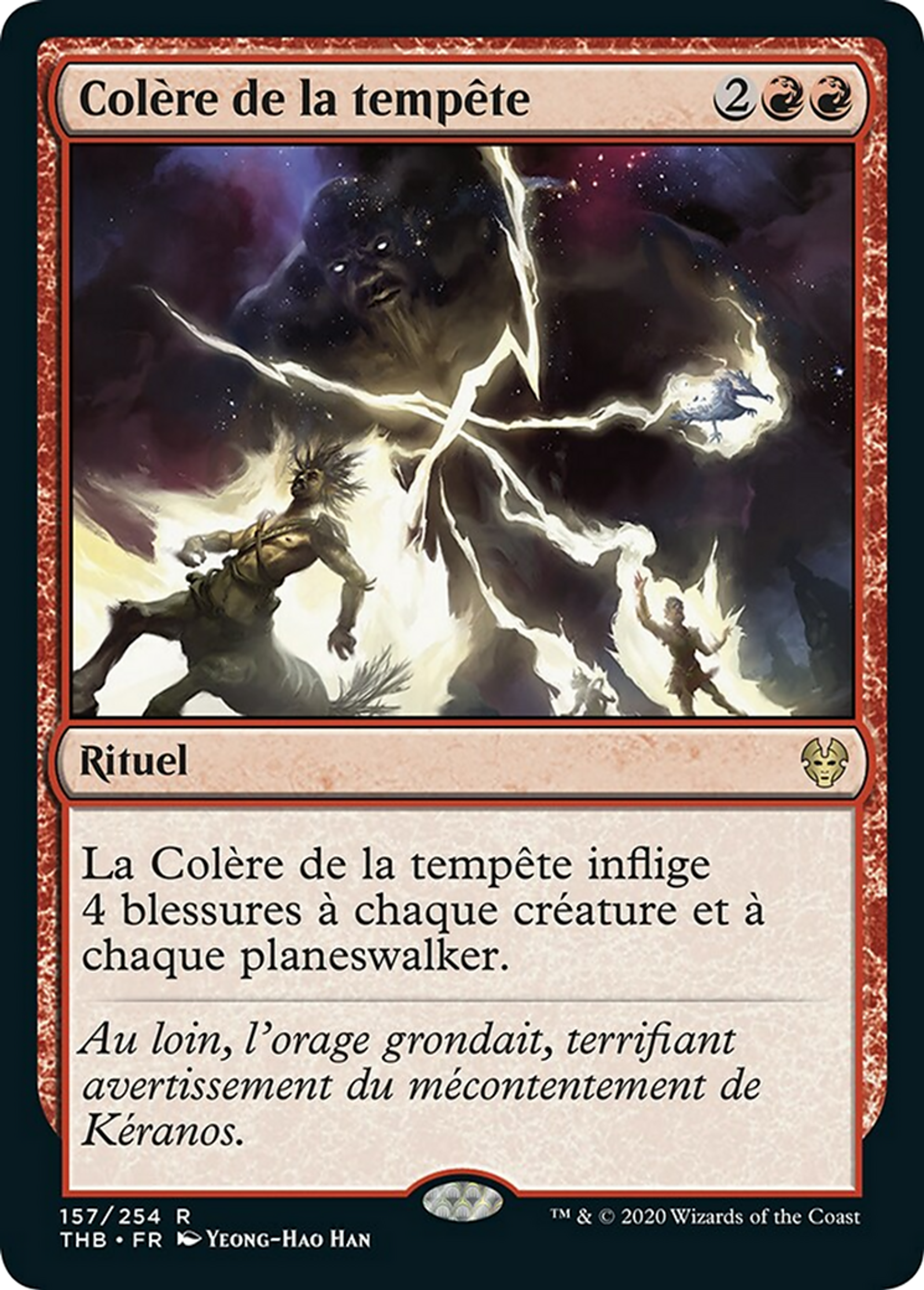 Colère de la tempête — Theros Beyond Death — Magic: The Gathering