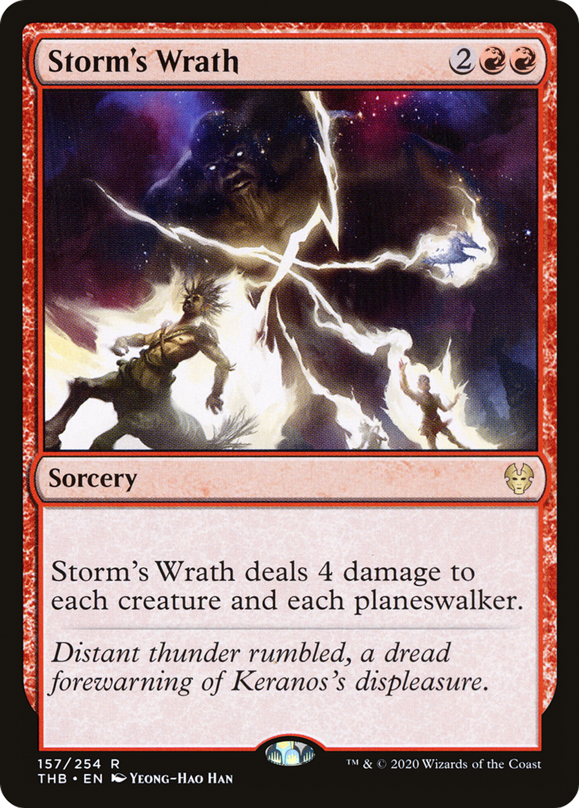 Storm's Wrath — Theros Beyond Death — Magic: The Gathering