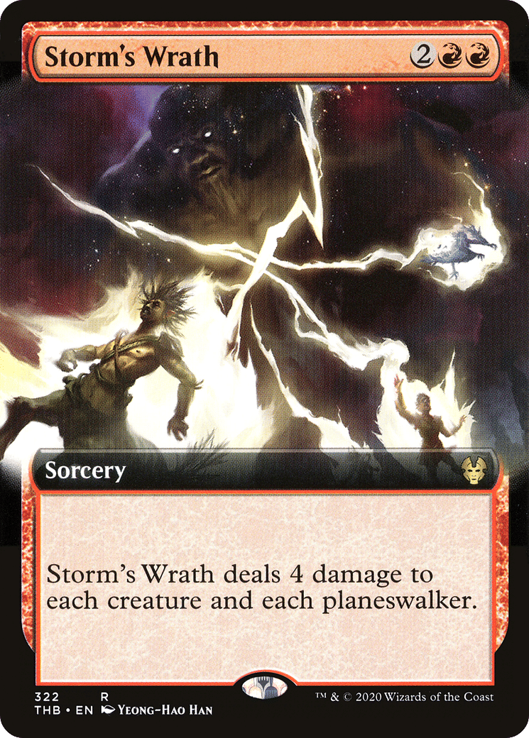 Storm's Wrath — Theros Beyond Death — Magic: The Gathering