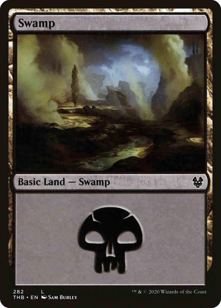 Swamp — Theros Beyond Death — Magic: The Gathering
