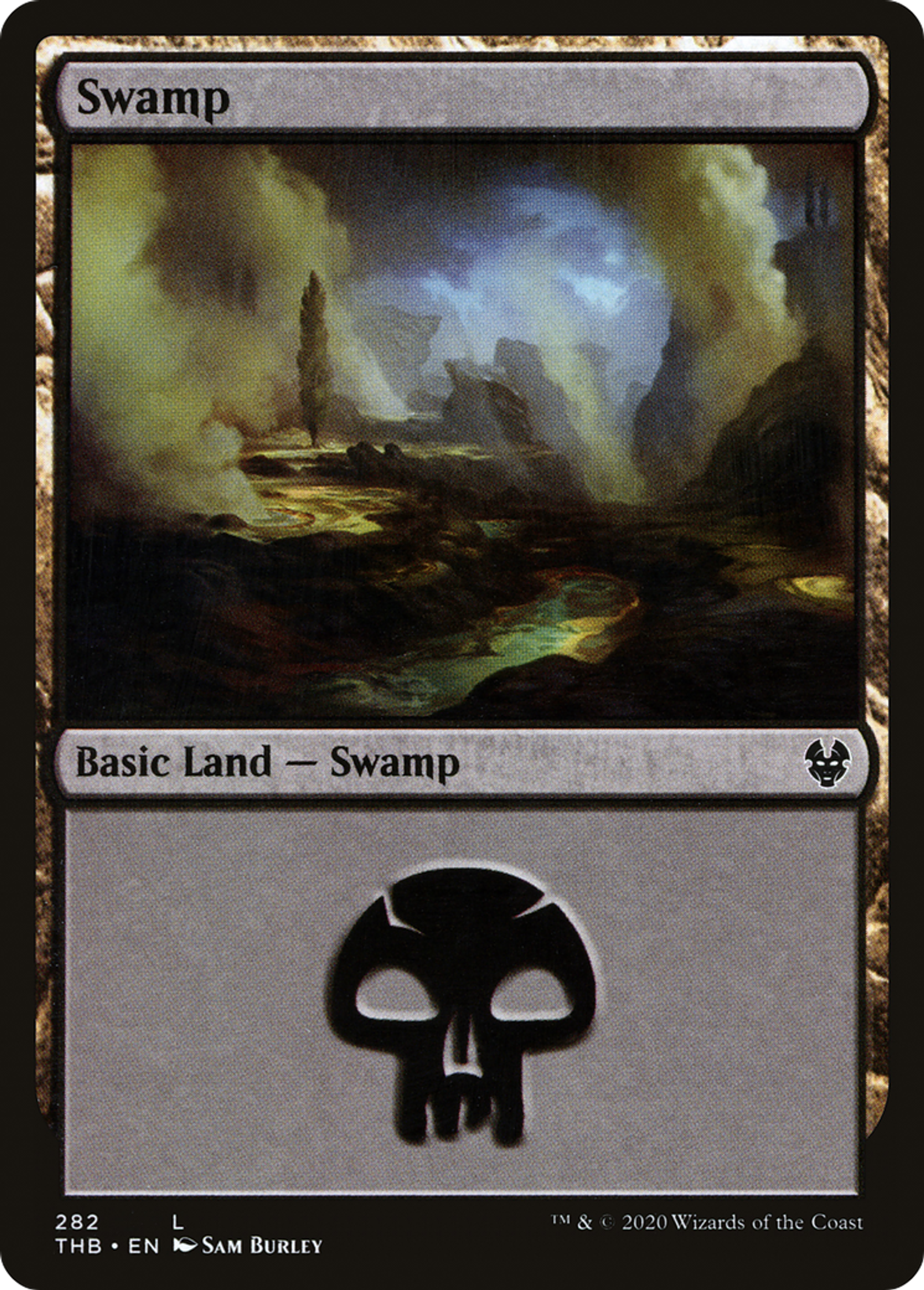 Swamp — Theros Beyond Death — Magic: The Gathering