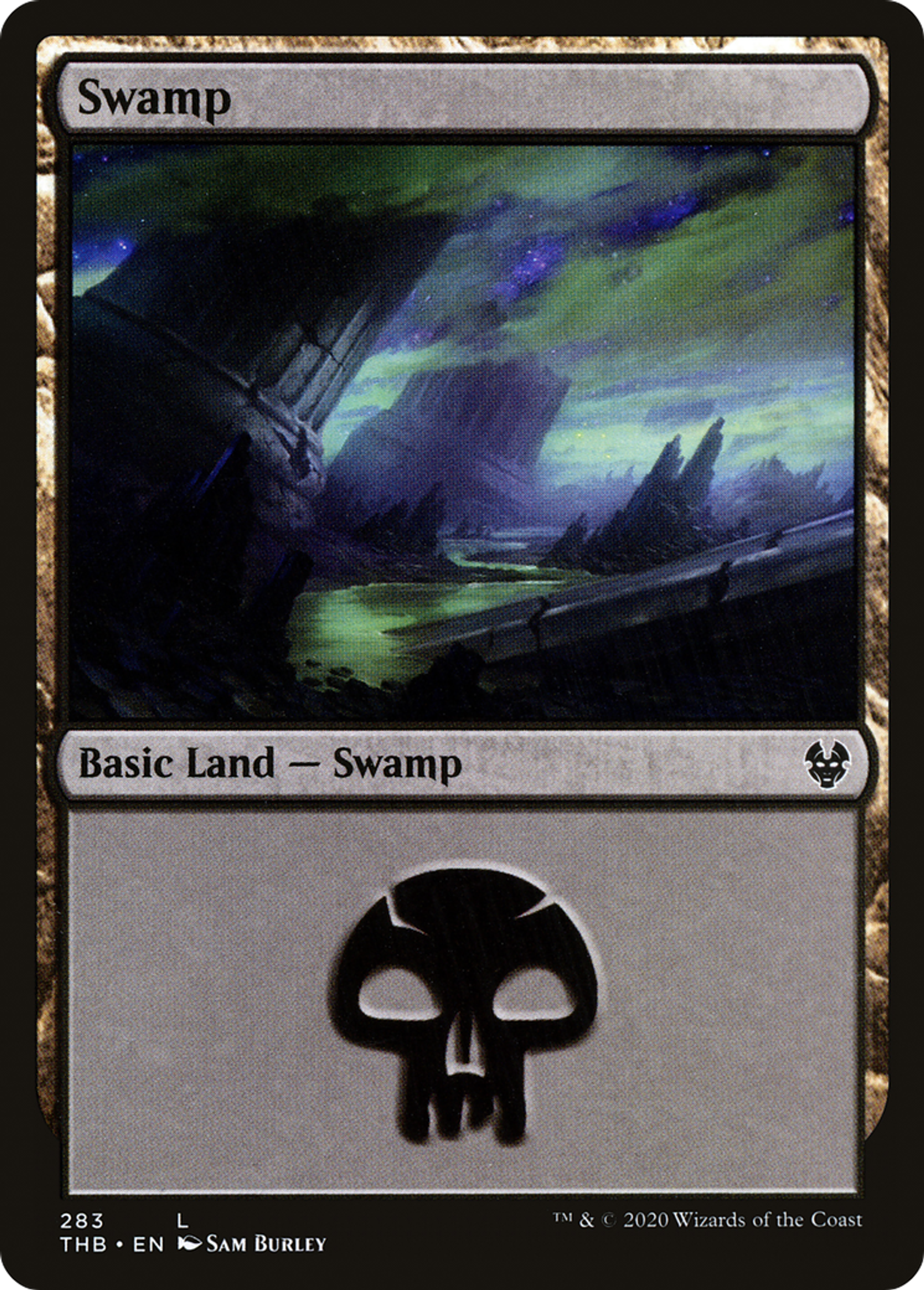 Swamp — Theros Beyond Death — Magic: The Gathering