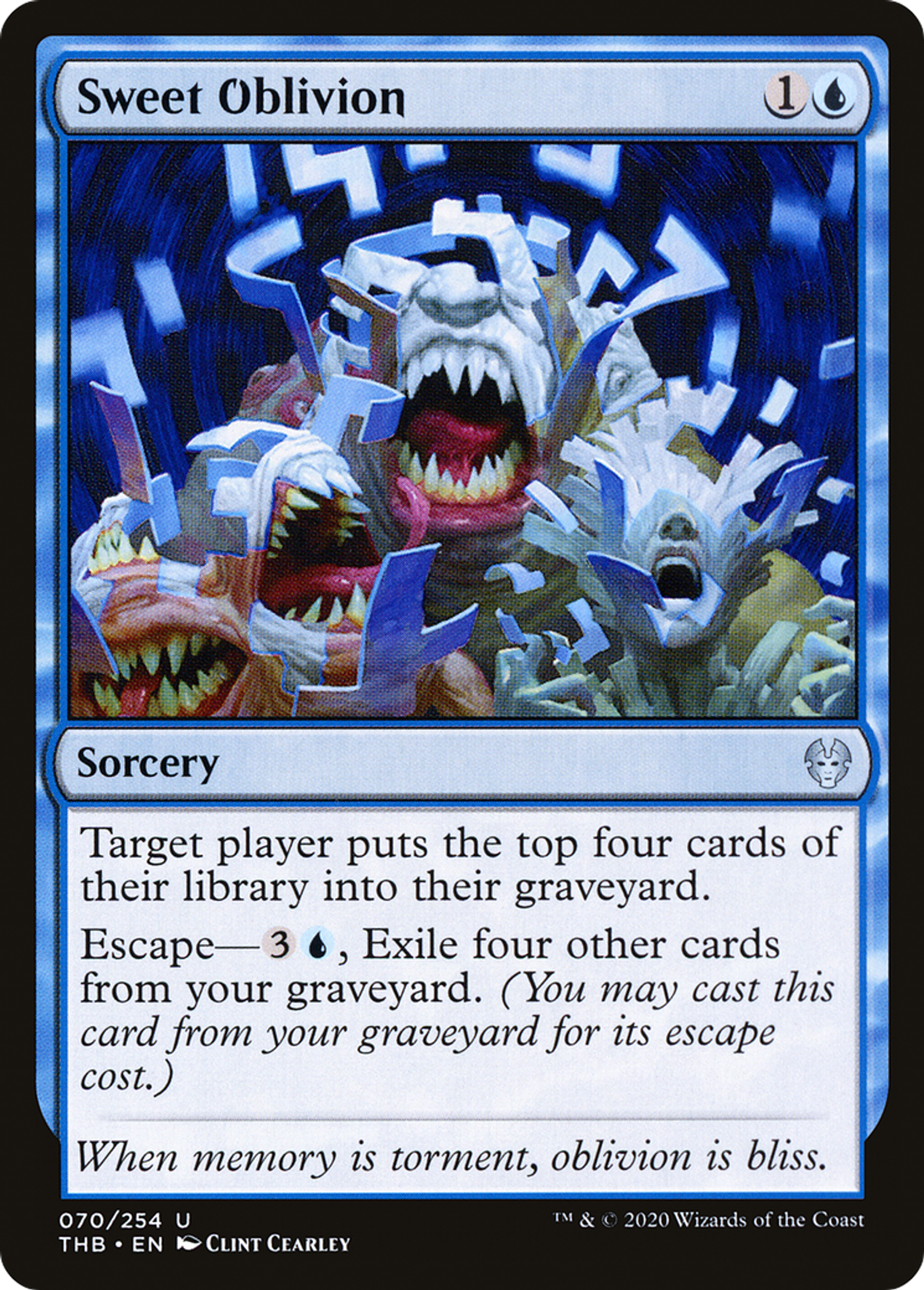 Sweet Oblivion — Theros Beyond Death — Magic: The Gathering
