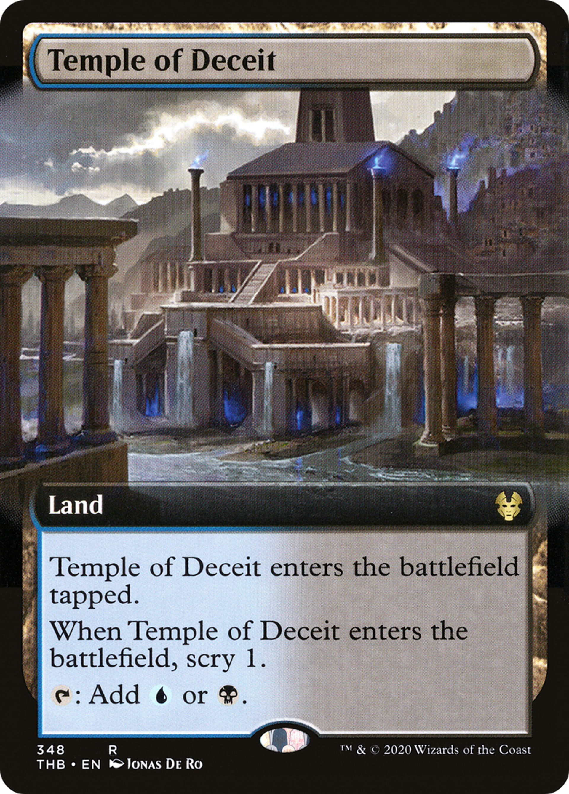 Temple of Deceit — Theros Beyond Death — Magic: The Gathering