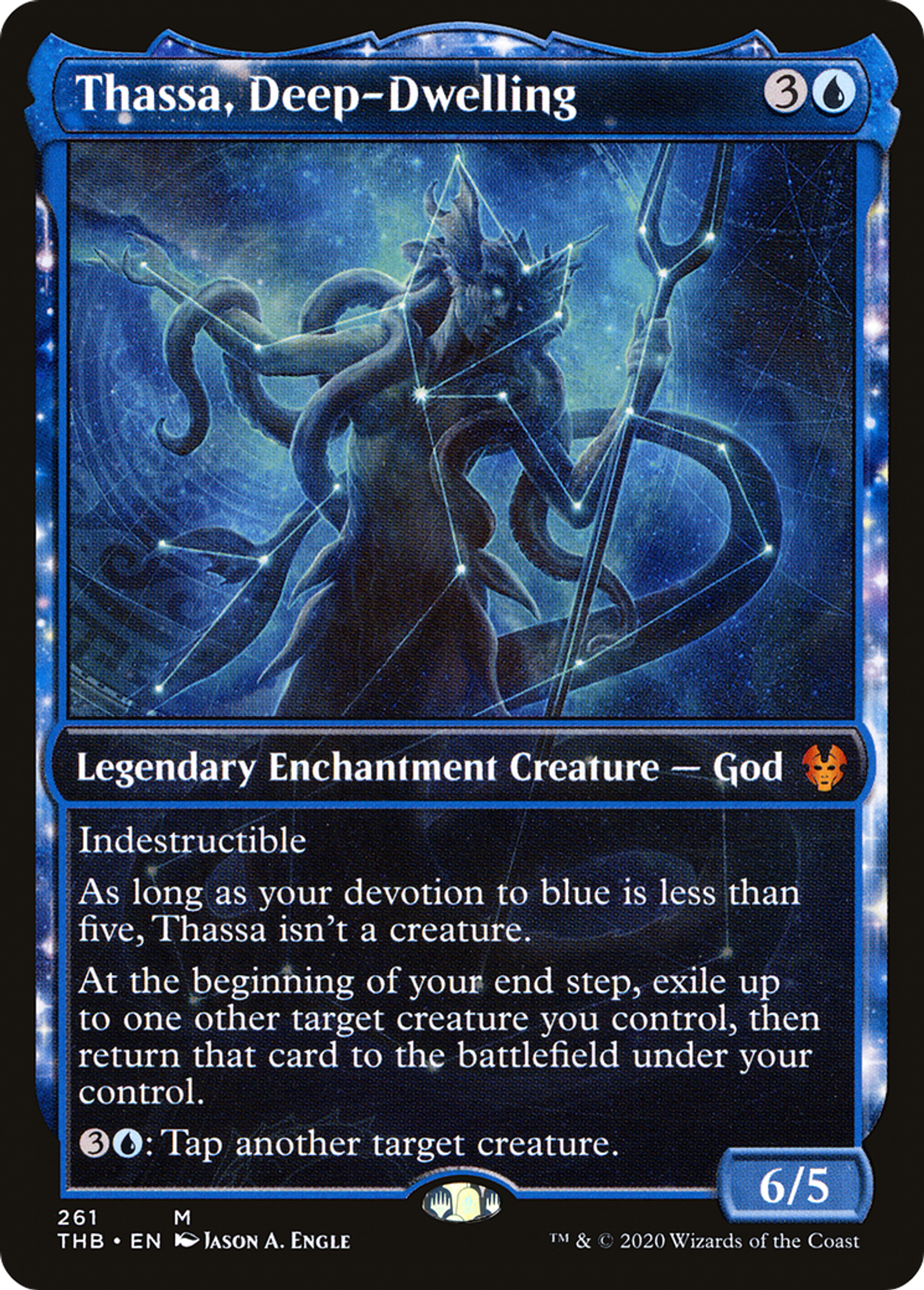 Thassa, Bathréenne — Theros Beyond Death — Magic: The Gathering