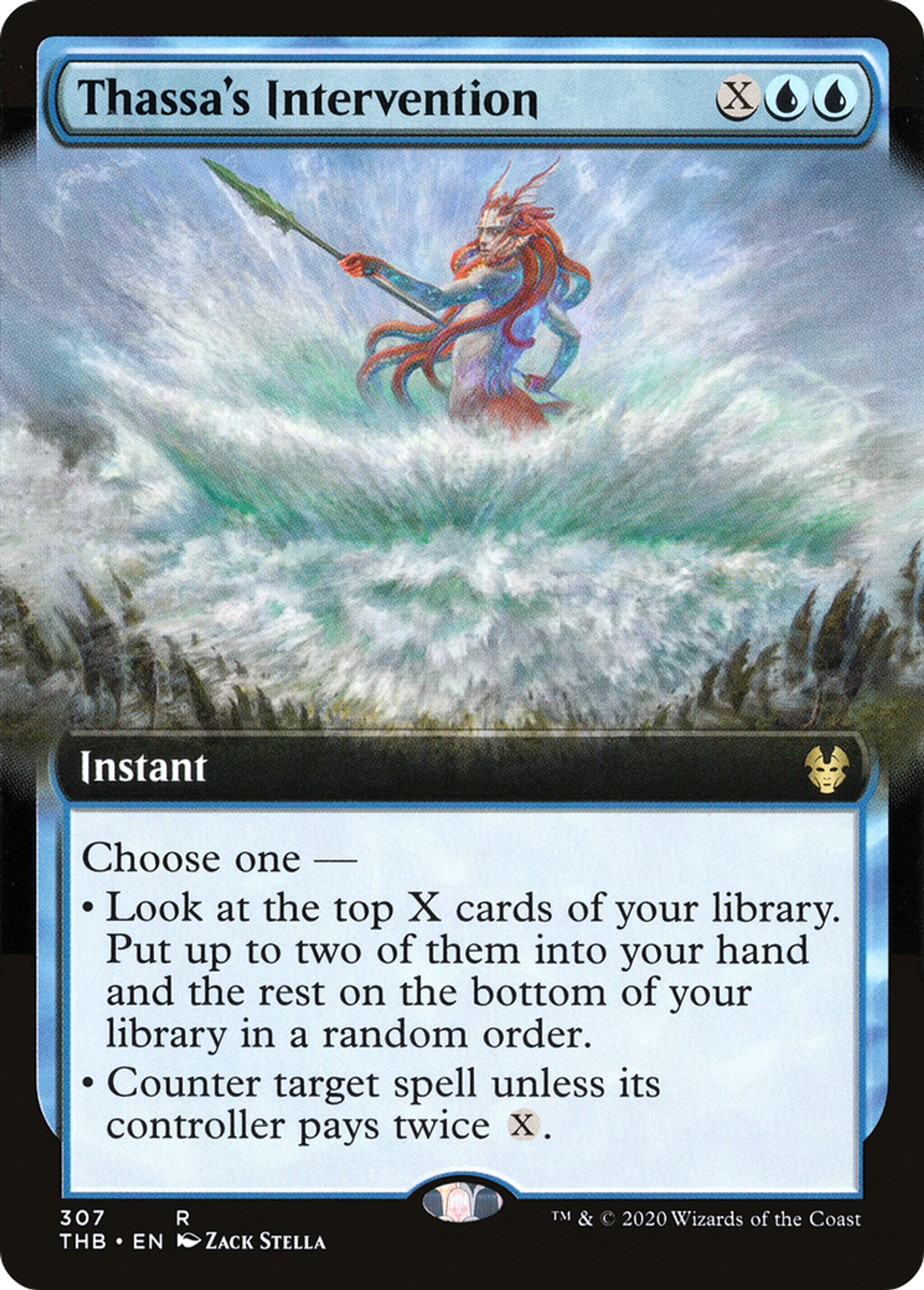 Thassa's Intervention — Theros Beyond Death — Magic: The Gathering