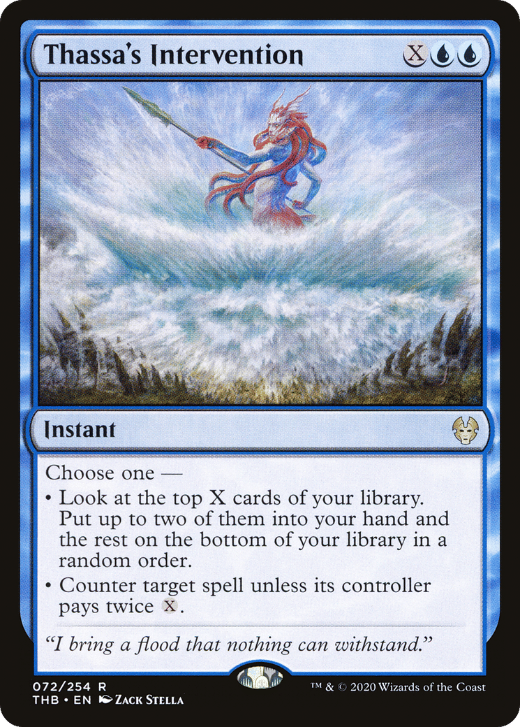 Thassa's Intervention — Theros Beyond Death — Magic: The Gathering
