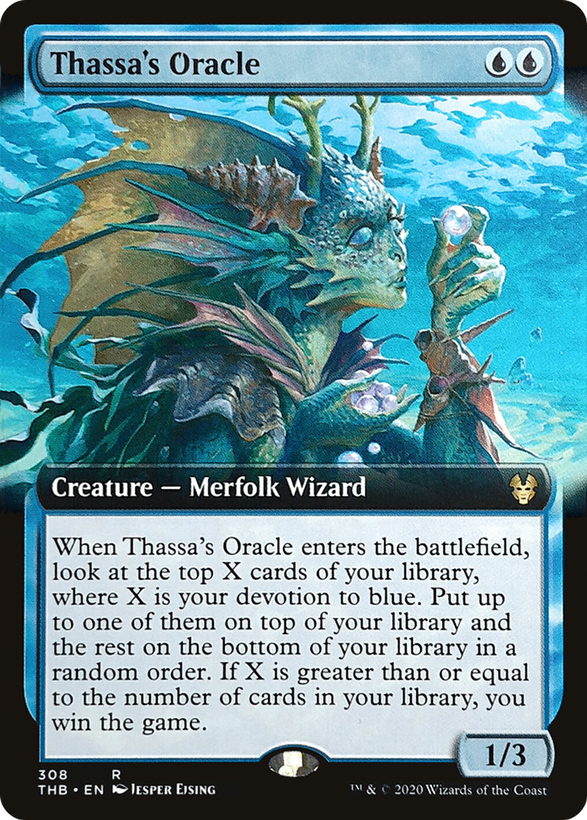 Thassa's Oracle — Theros Beyond Death — Magic: The Gathering