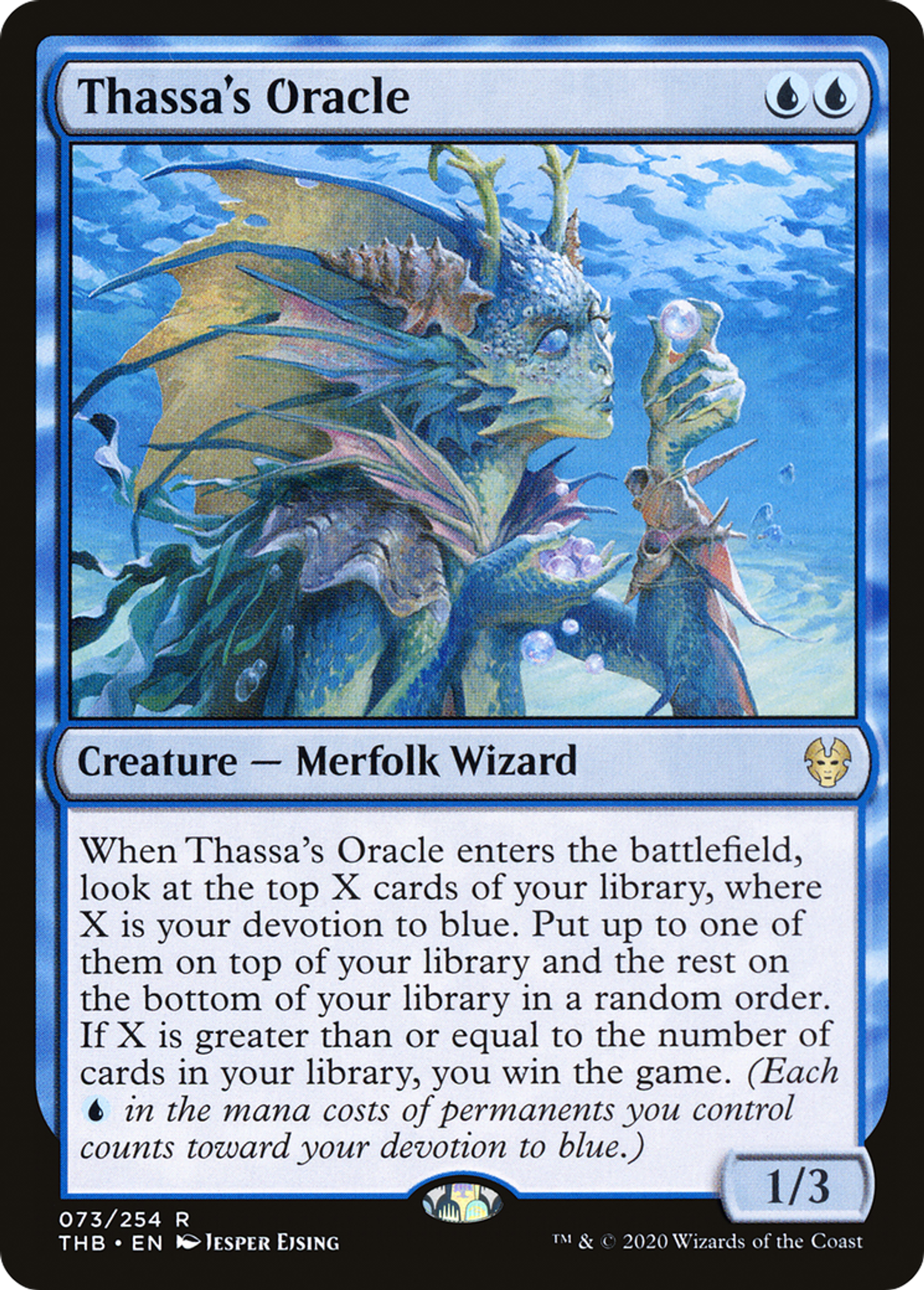 Thassa's Oracle — Theros Beyond Death — Magic: The Gathering