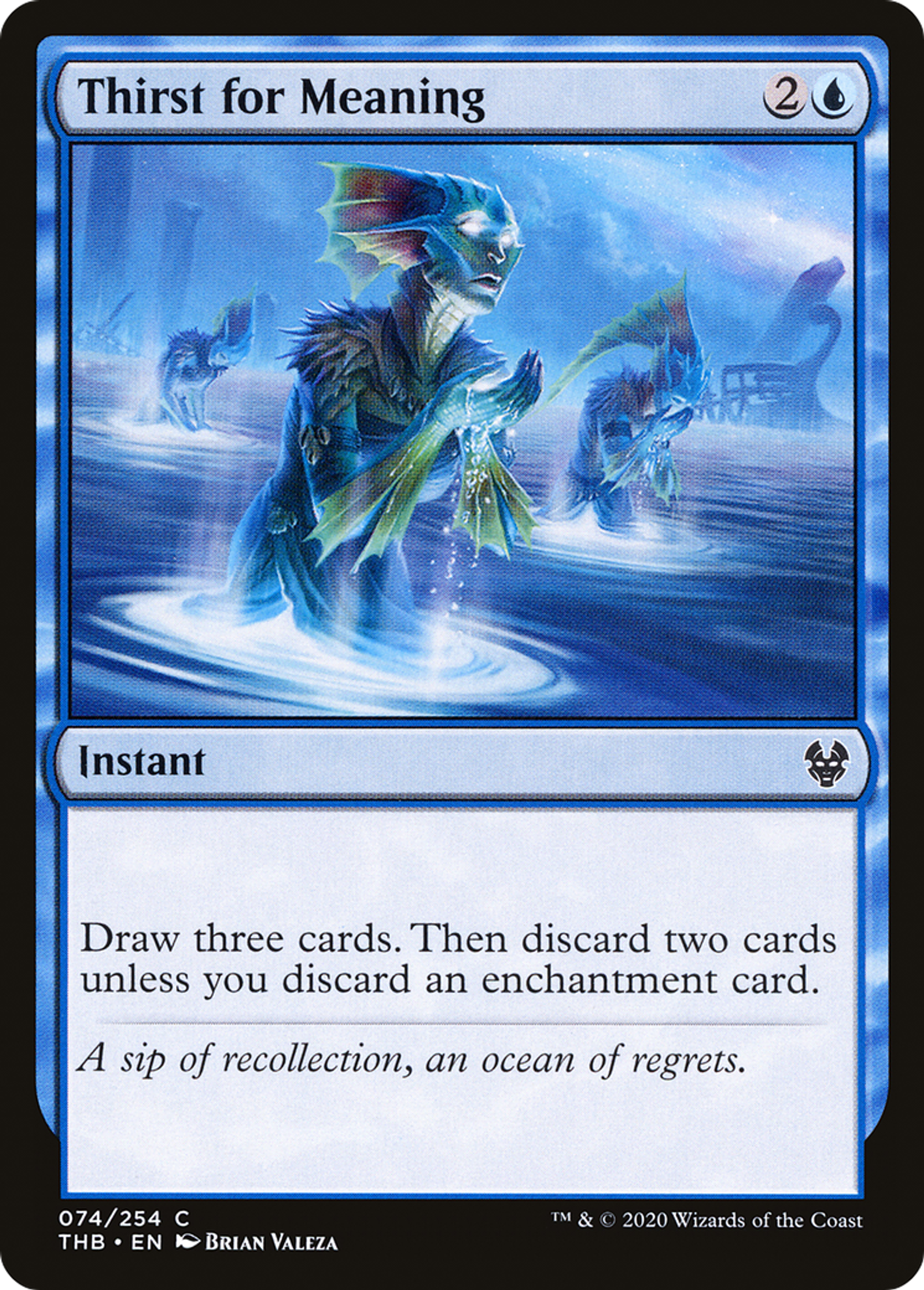 Thirst for Meaning — Theros Beyond Death — Magic: The Gathering