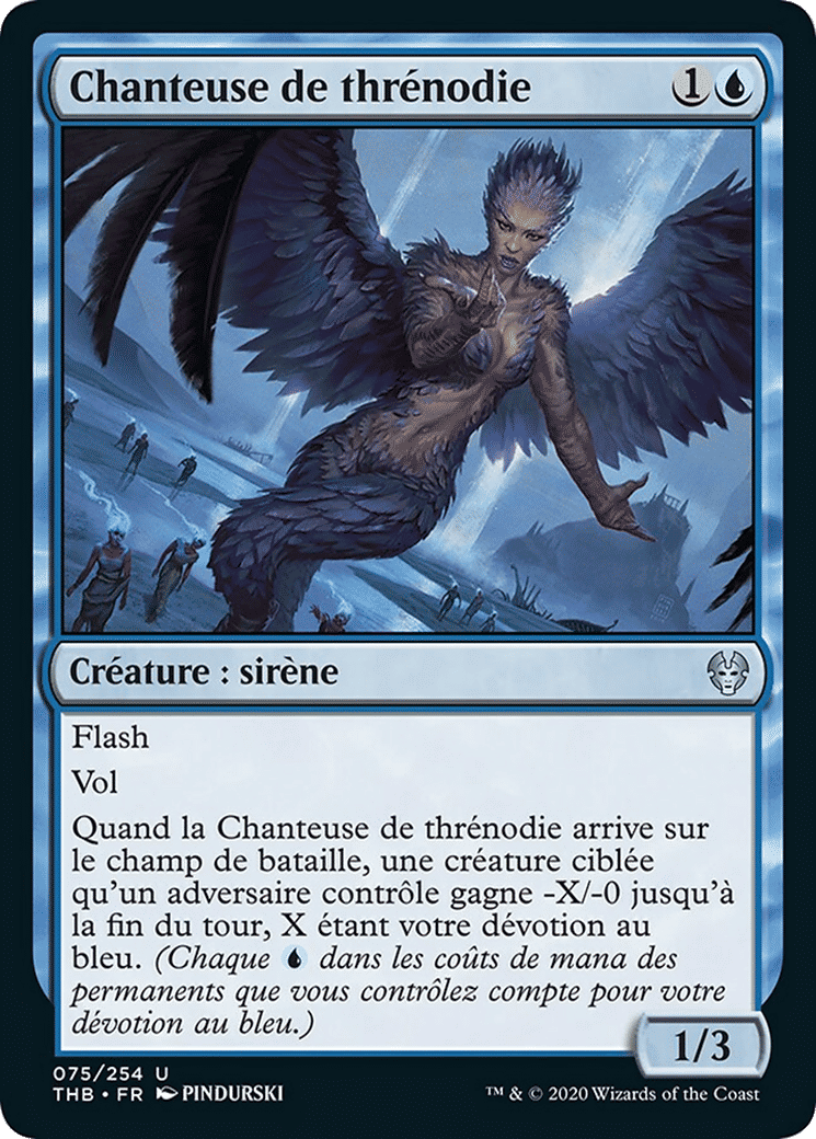 Chanteuse de thrénodie — Theros Beyond Death — Magic: The Gathering