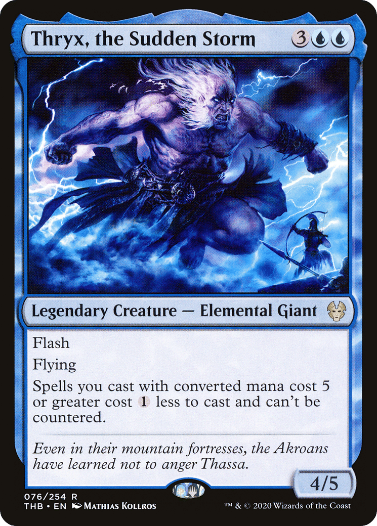 Thryx, the Sudden Storm — Theros Beyond Death — Magic: The Gathering