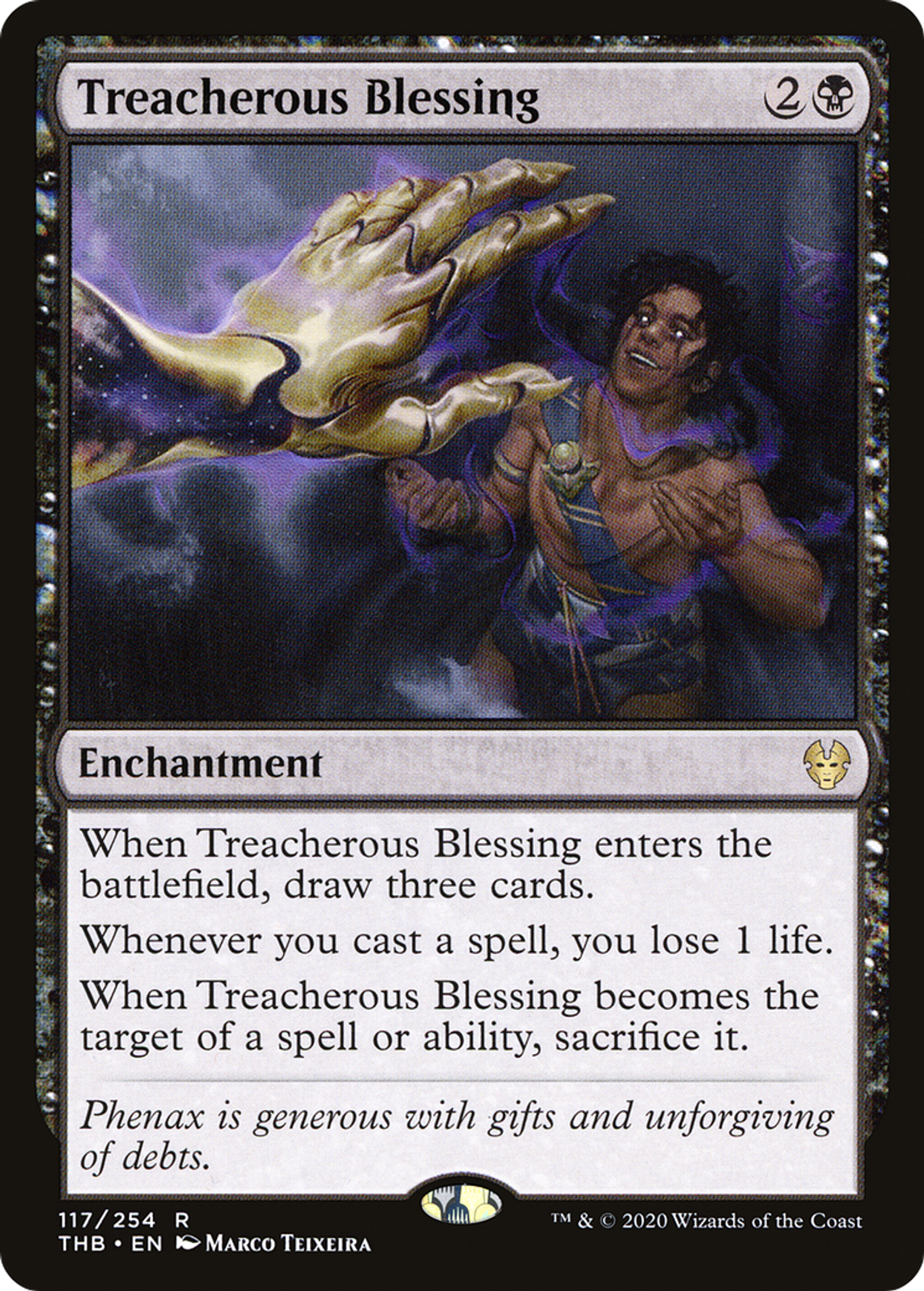 Treacherous Blessing — Theros Beyond Death — Magic: The Gathering