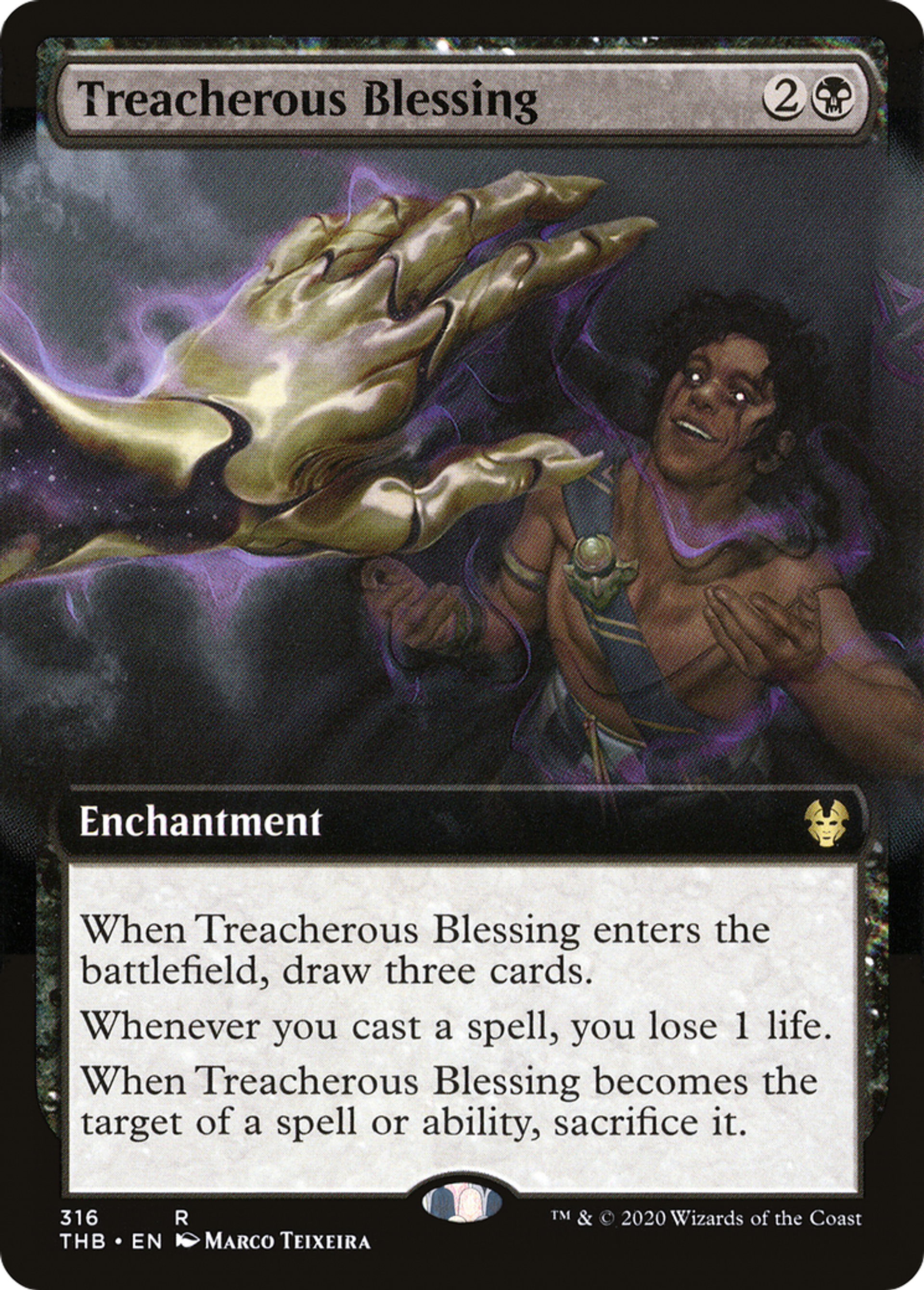 Treacherous Blessing — Theros Beyond Death — Magic: The Gathering