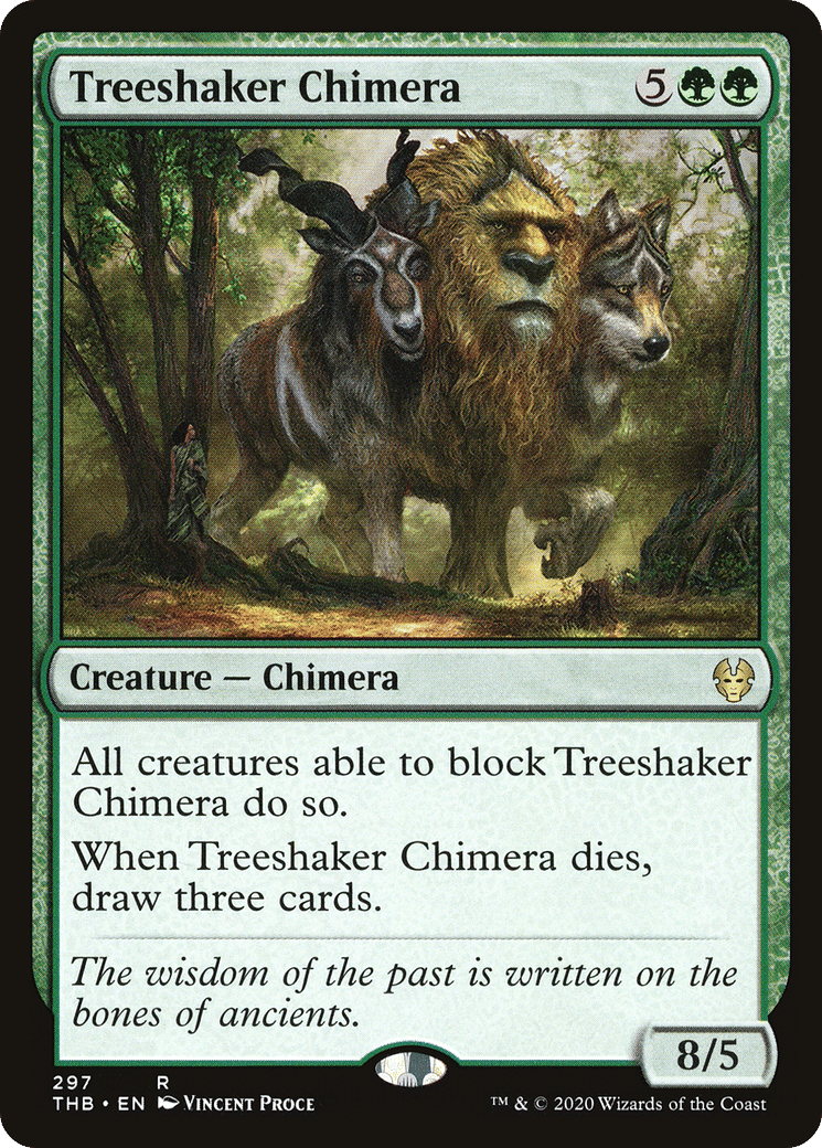 Treeshaker Chimera — Theros Beyond Death — Magic: The Gathering