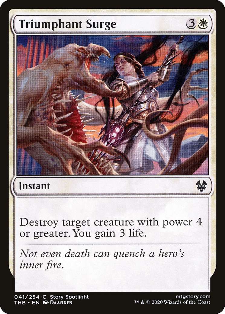 Triumphant Surge — Theros Beyond Death — Magic: The Gathering