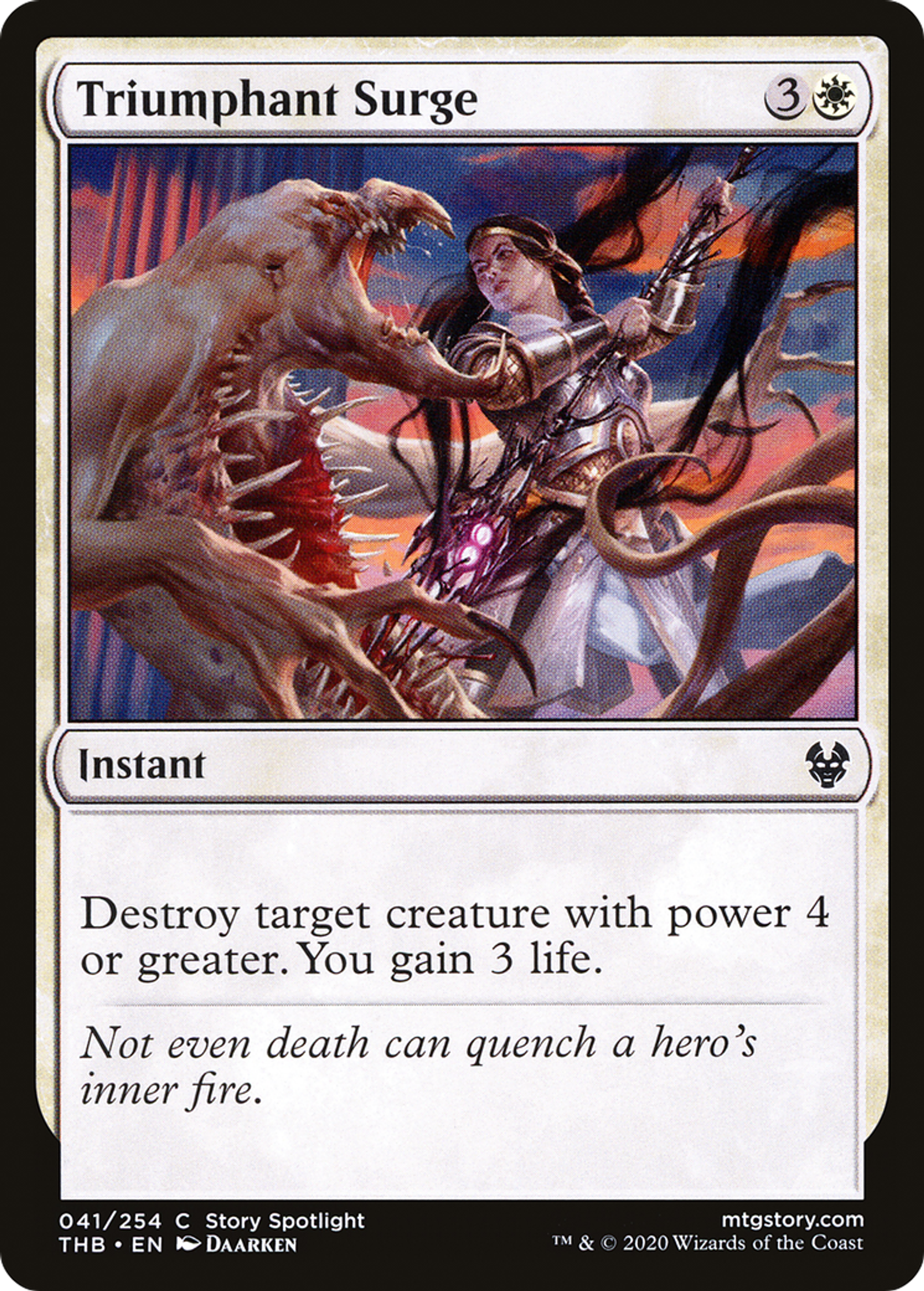 Triumphant Surge — Theros Beyond Death — Magic: The Gathering