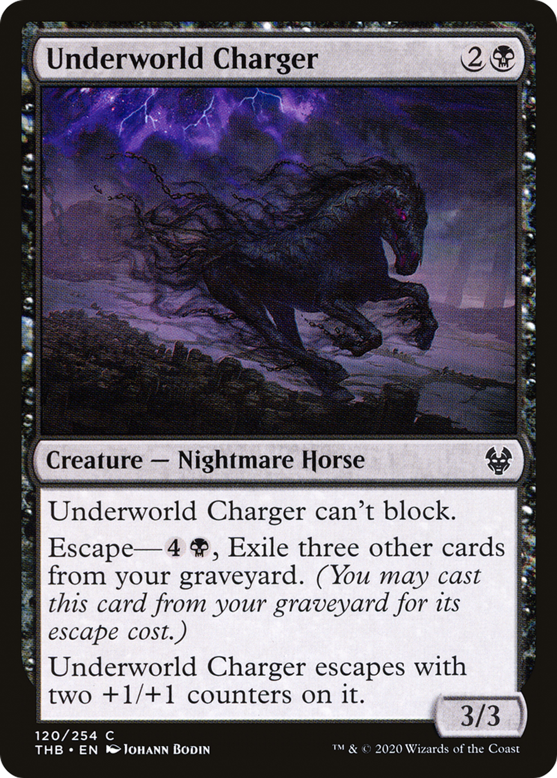 Underworld Charger — Theros Beyond Death — Magic: The Gathering