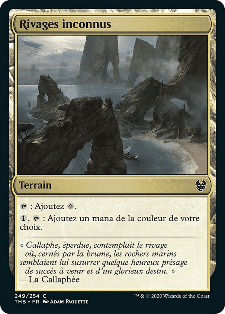Rivages inconnus — Theros Beyond Death — Magic: The Gathering