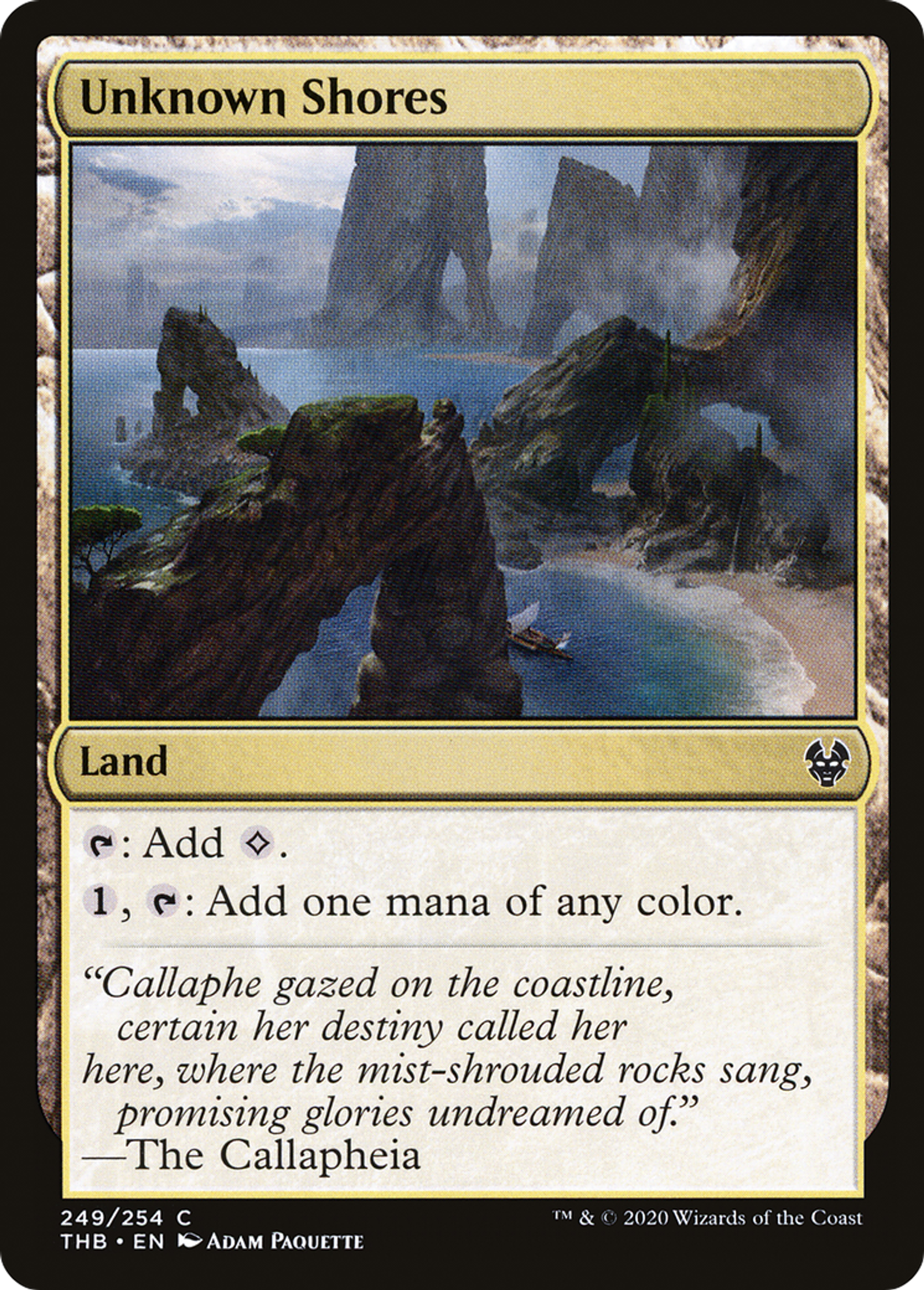 Rivages inconnus — Theros Beyond Death — Magic: The Gathering